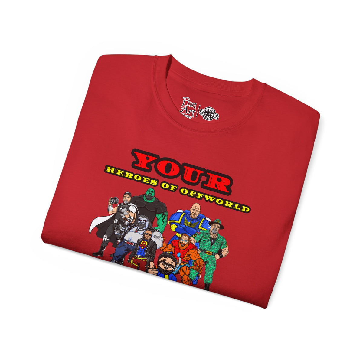 Heroes of Offworld | Mythic Legions | Fan Art | Standard T-Shirt