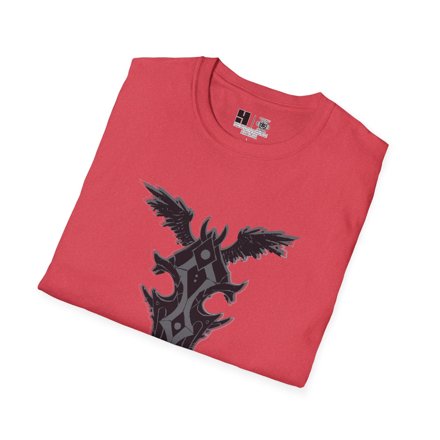 4H | Wing | Skull Logo | w_ Logo | Mythic Legions | Soft T-Shirt