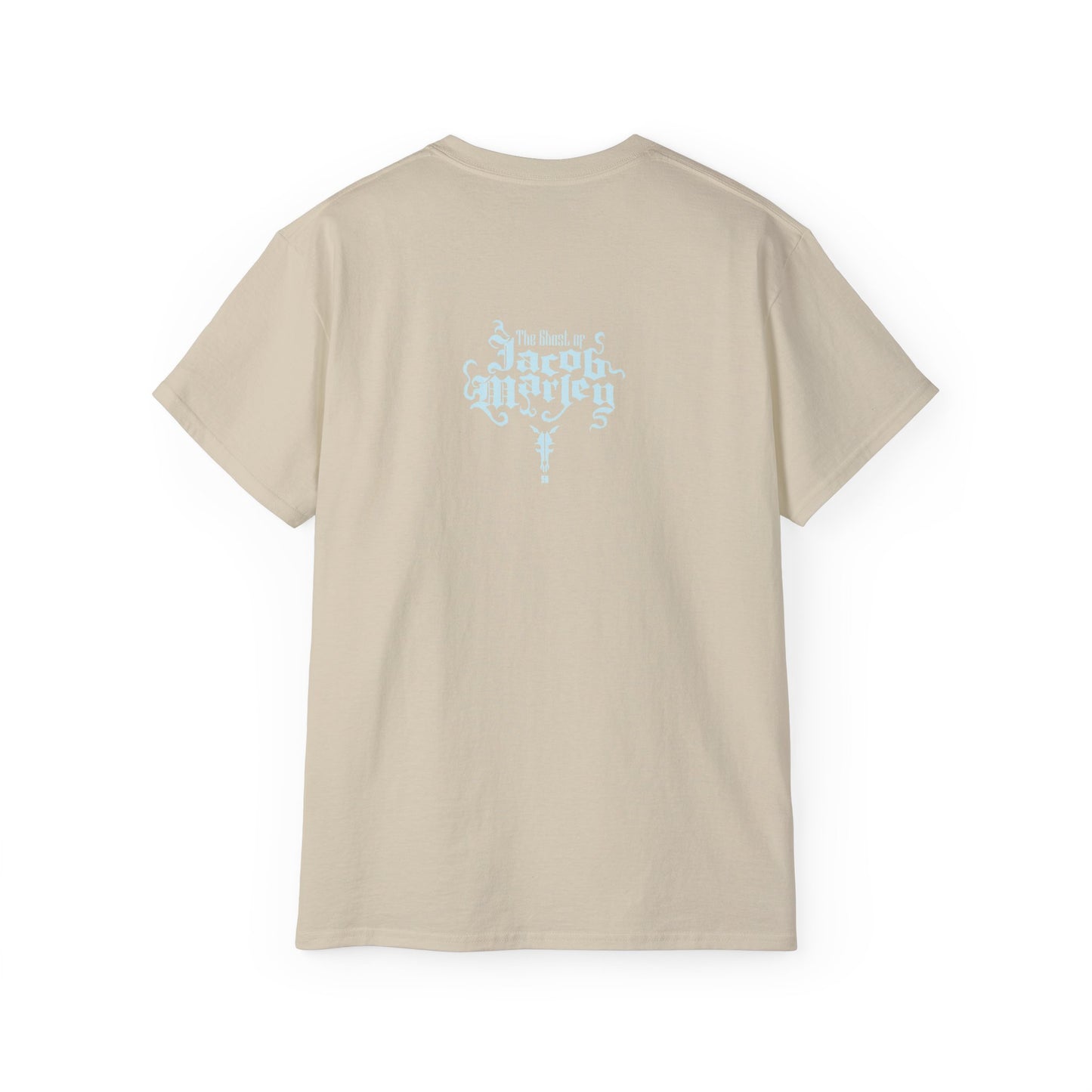Jacob Marley | Blue/White | Figura Obscura | Standardi T-Shirt