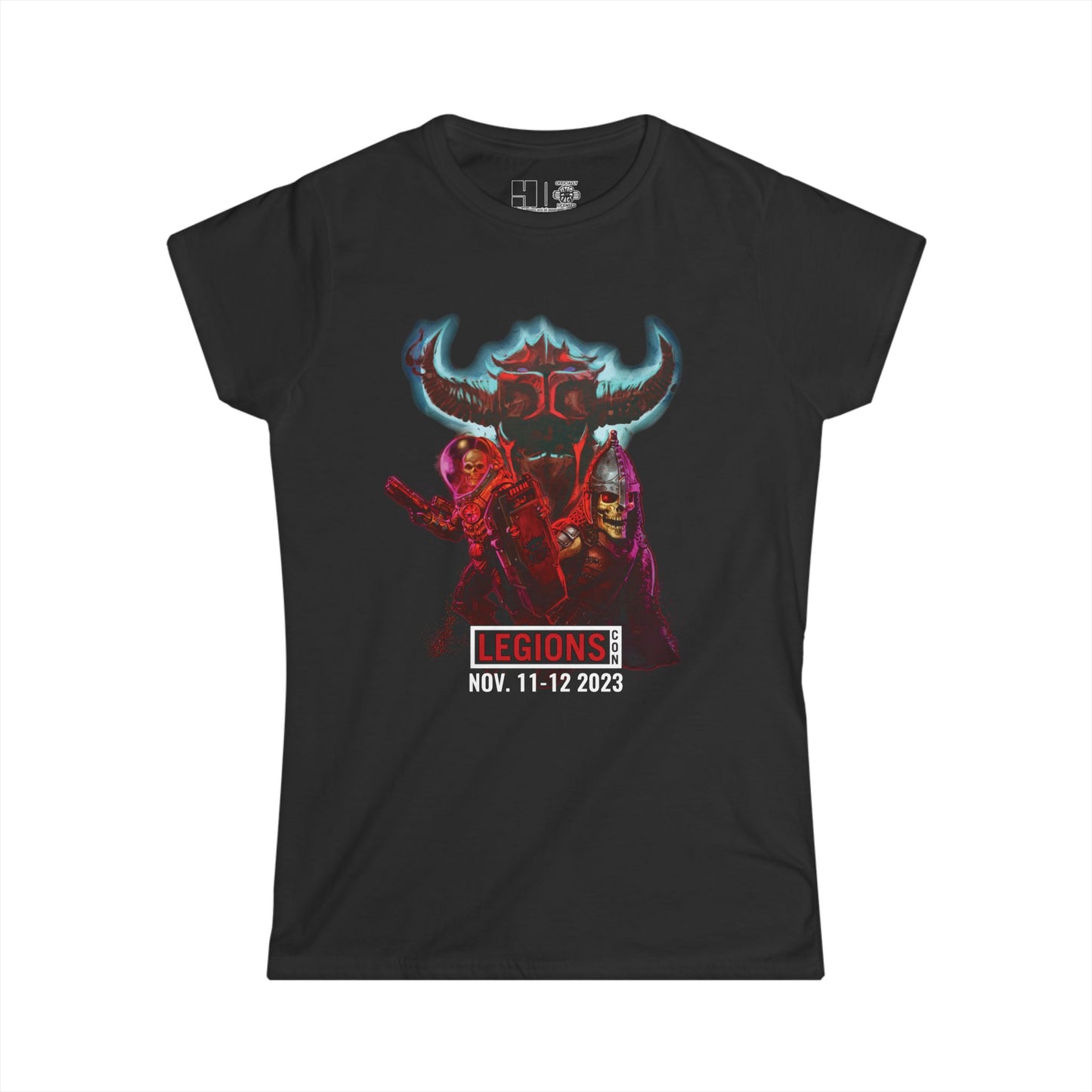Wal-torr the Mad & Vorgus | LegionsCon | Cosmic & Mythic Legions | Women's T-Shirt