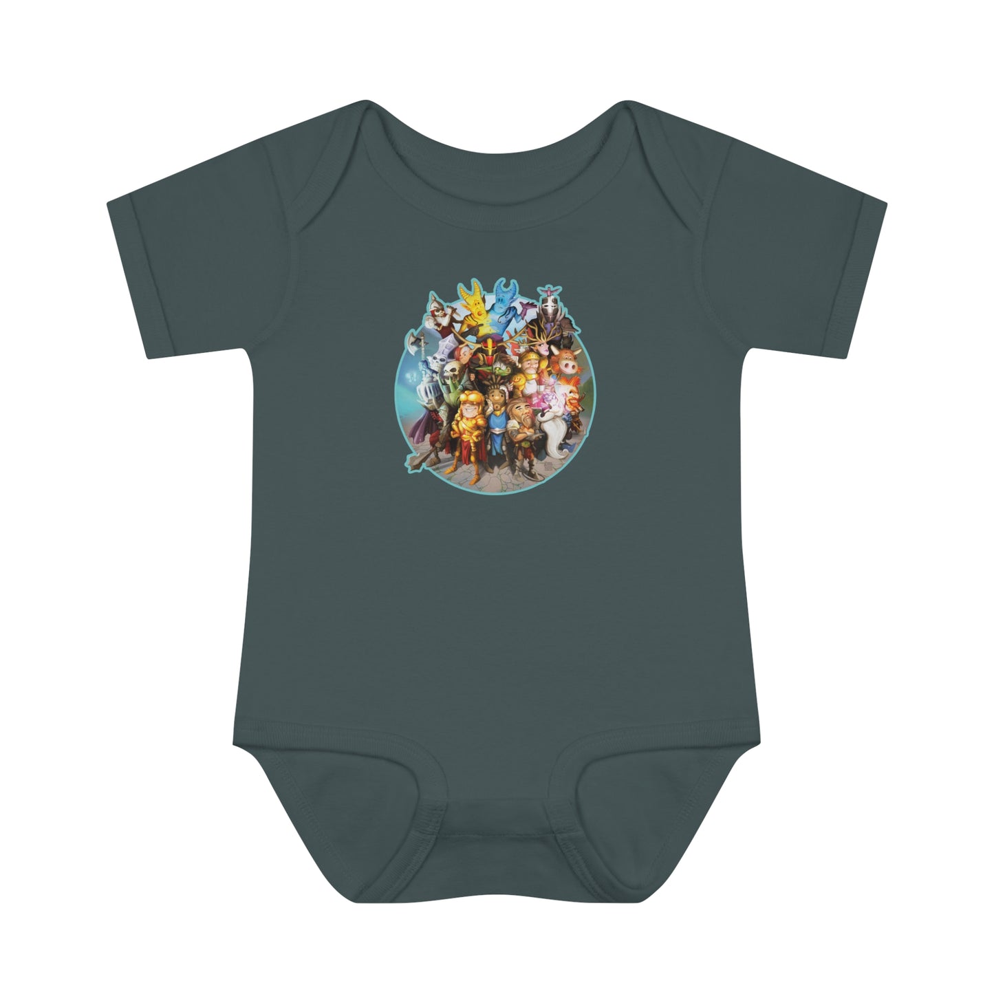 Clash of Legions | Fan Art | Mythic Legions | Baby Bodysuit