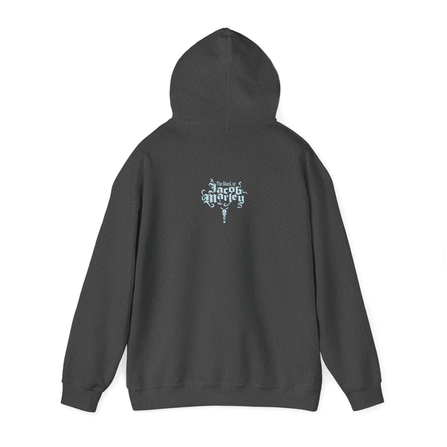 Jacob Marley | Blue/White | Figura Obscura | Pullover Hoodie