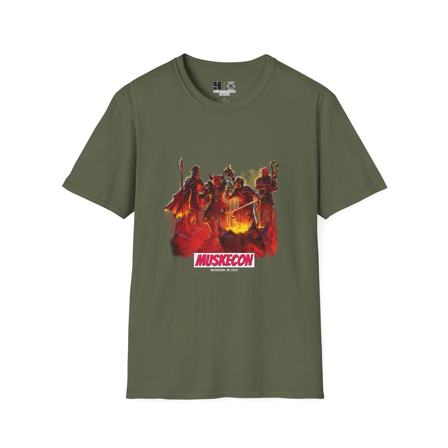 Furious Four | MuskeCon | Mithic Legions | Soft T-Shirt