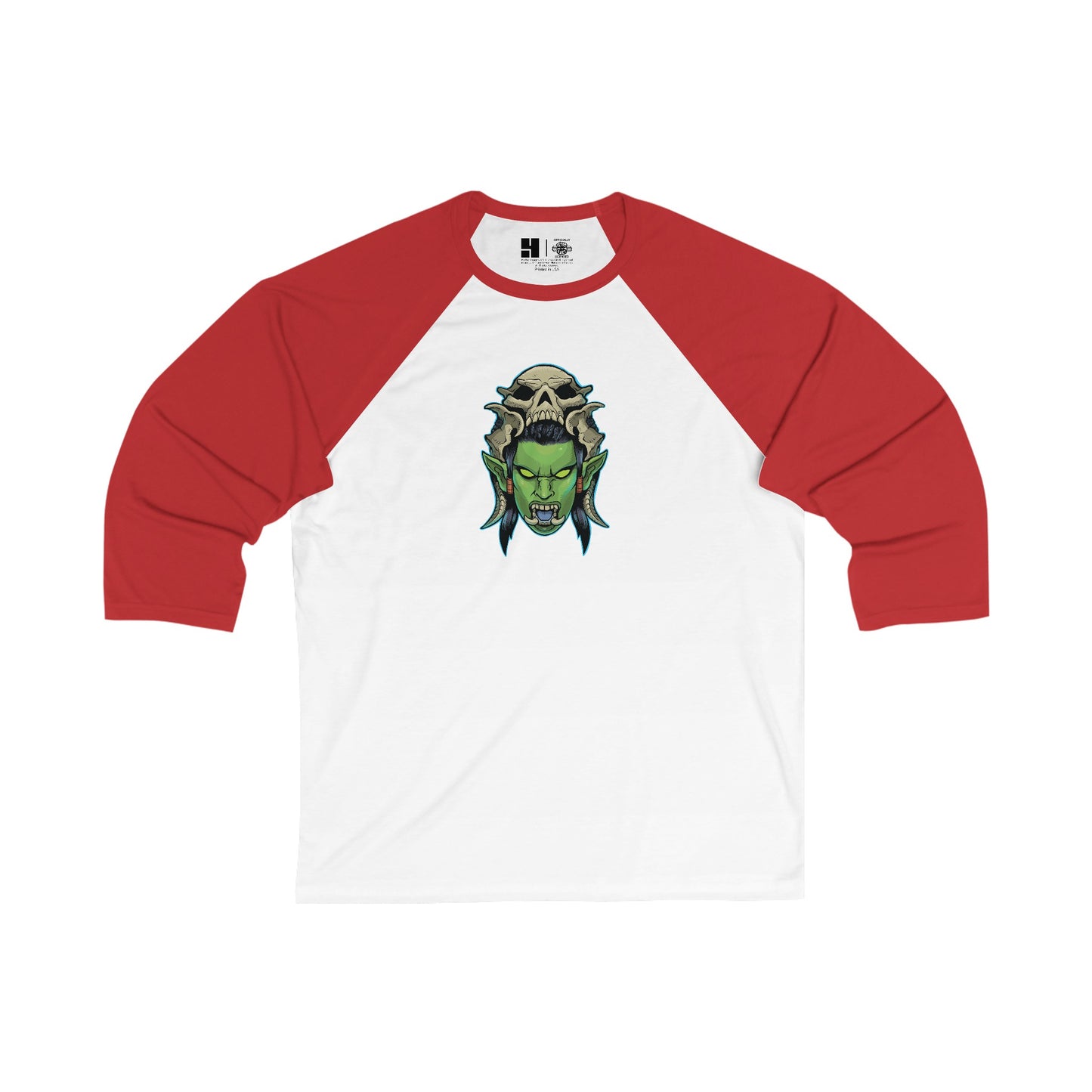 Queen Urkzaa | Miss Monster | Mythic Legions | 3\4 Sleeve Baseball T-Shirt