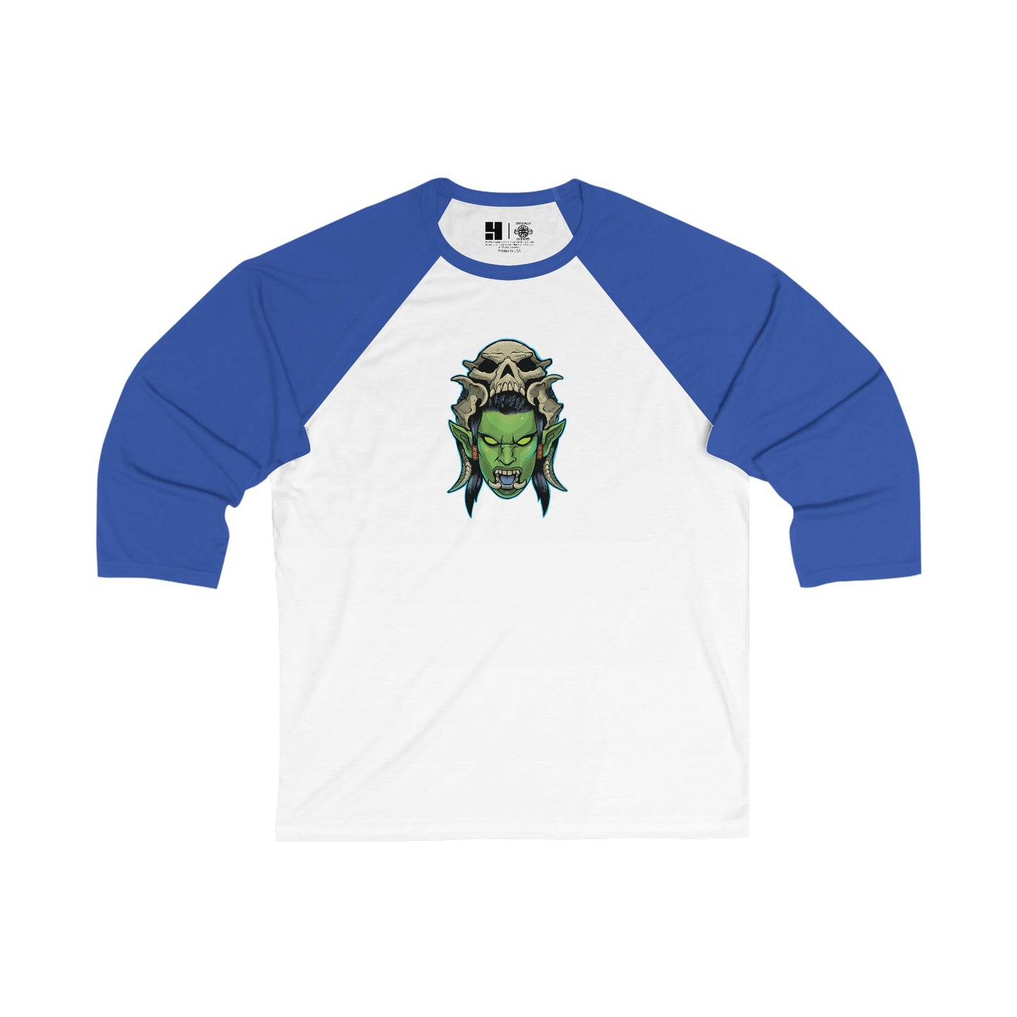 Queen Urkzaa | Miss Monster | Mythic Legions | 3\4 Sleeve Baseball T-Shirt