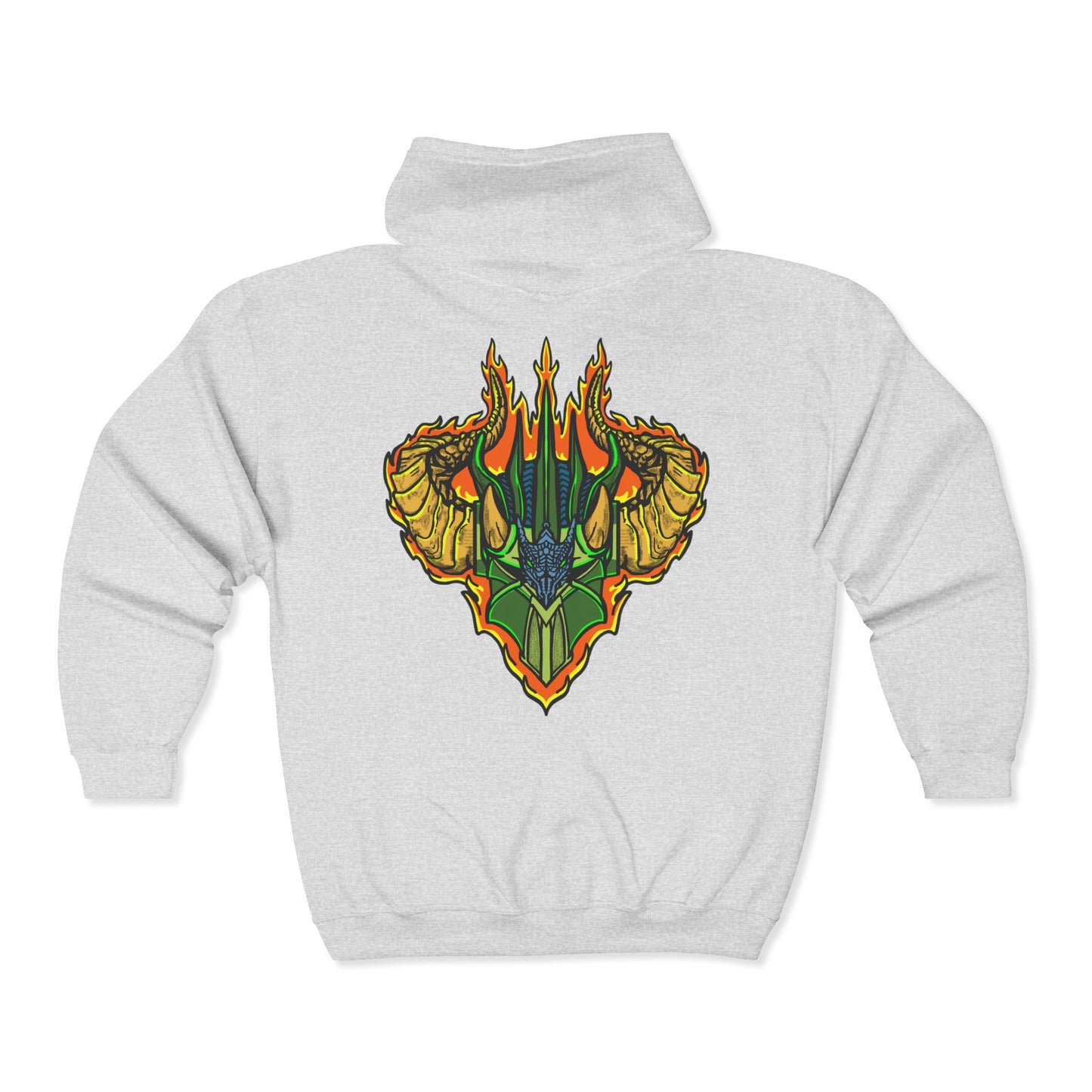 Sir Benegarr | Mythic Legions | Fan Art | Full Zip Hoodie