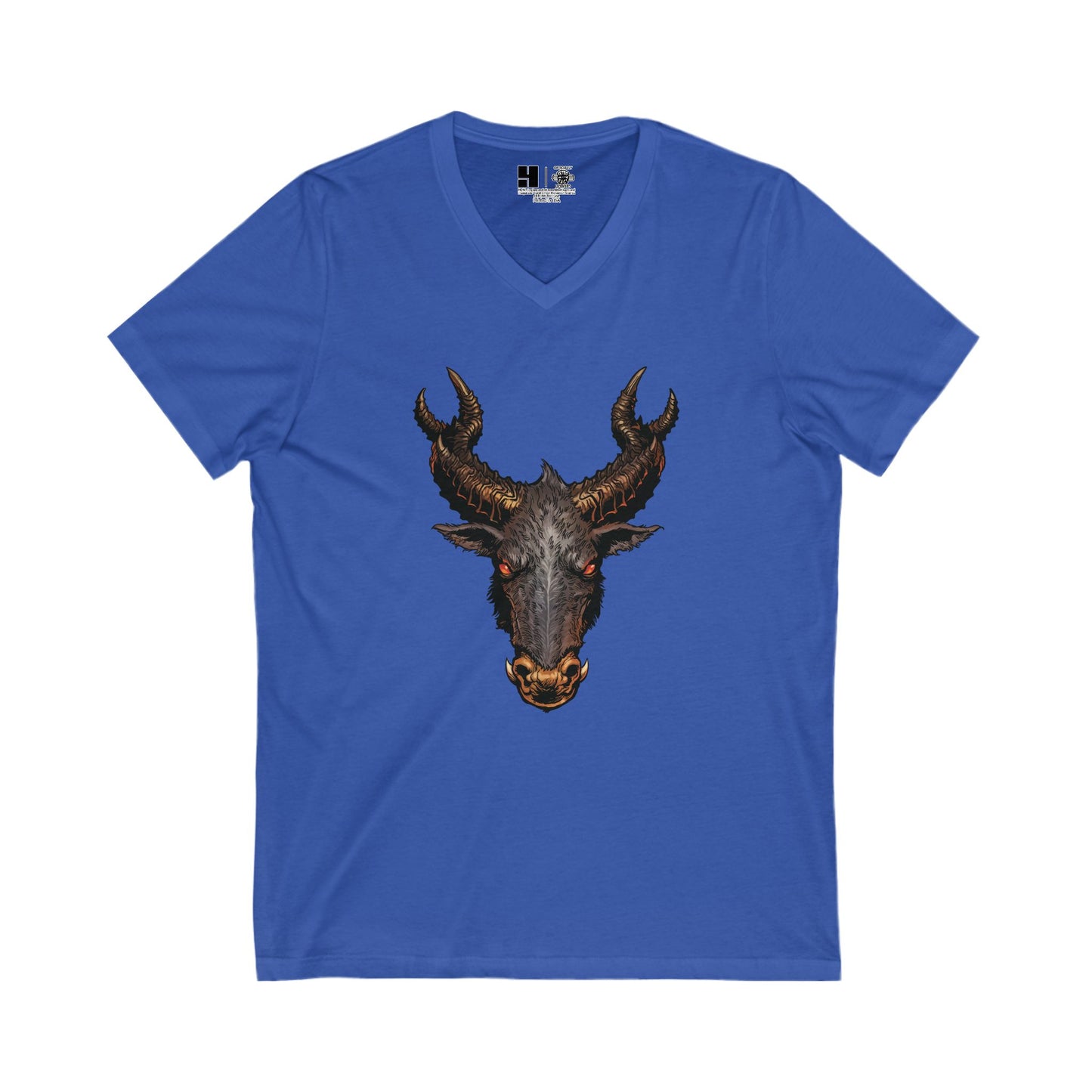 The Jersey Devil | Figura Obscura | V-Neck T-Shirt
