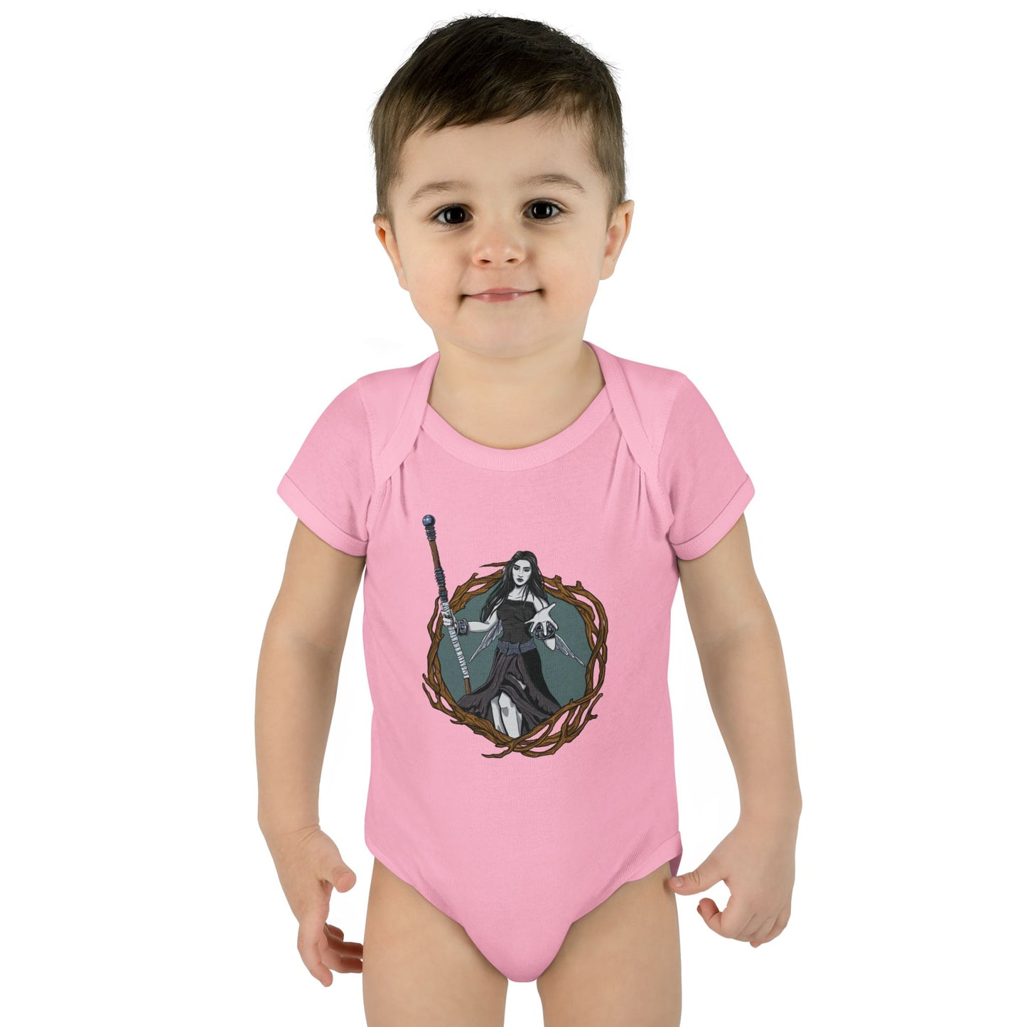 LegionsCon Nymph | Mythic Legions | Baby Bodysuit