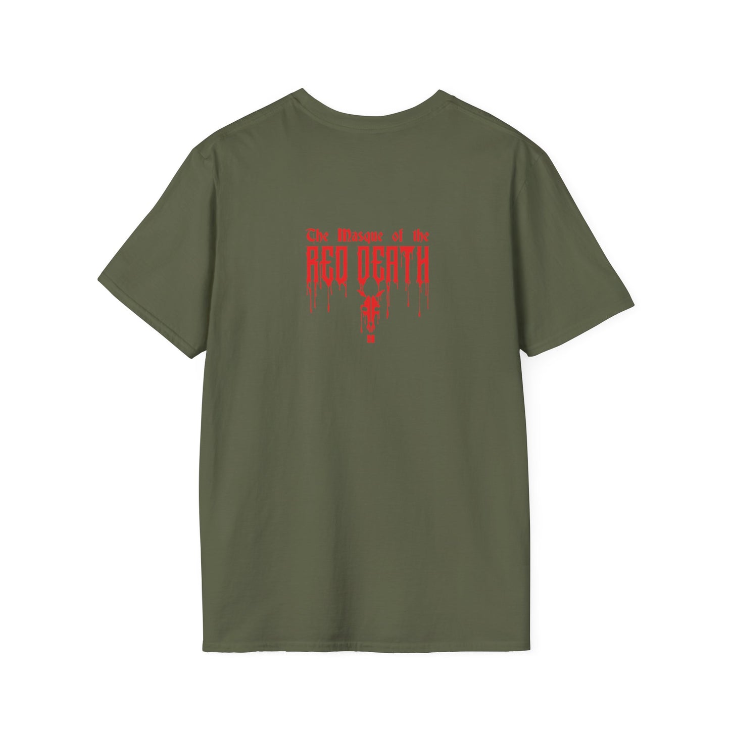 Masque of the Red Death, The | Red | Figura Obscura | Soft T-Shirt