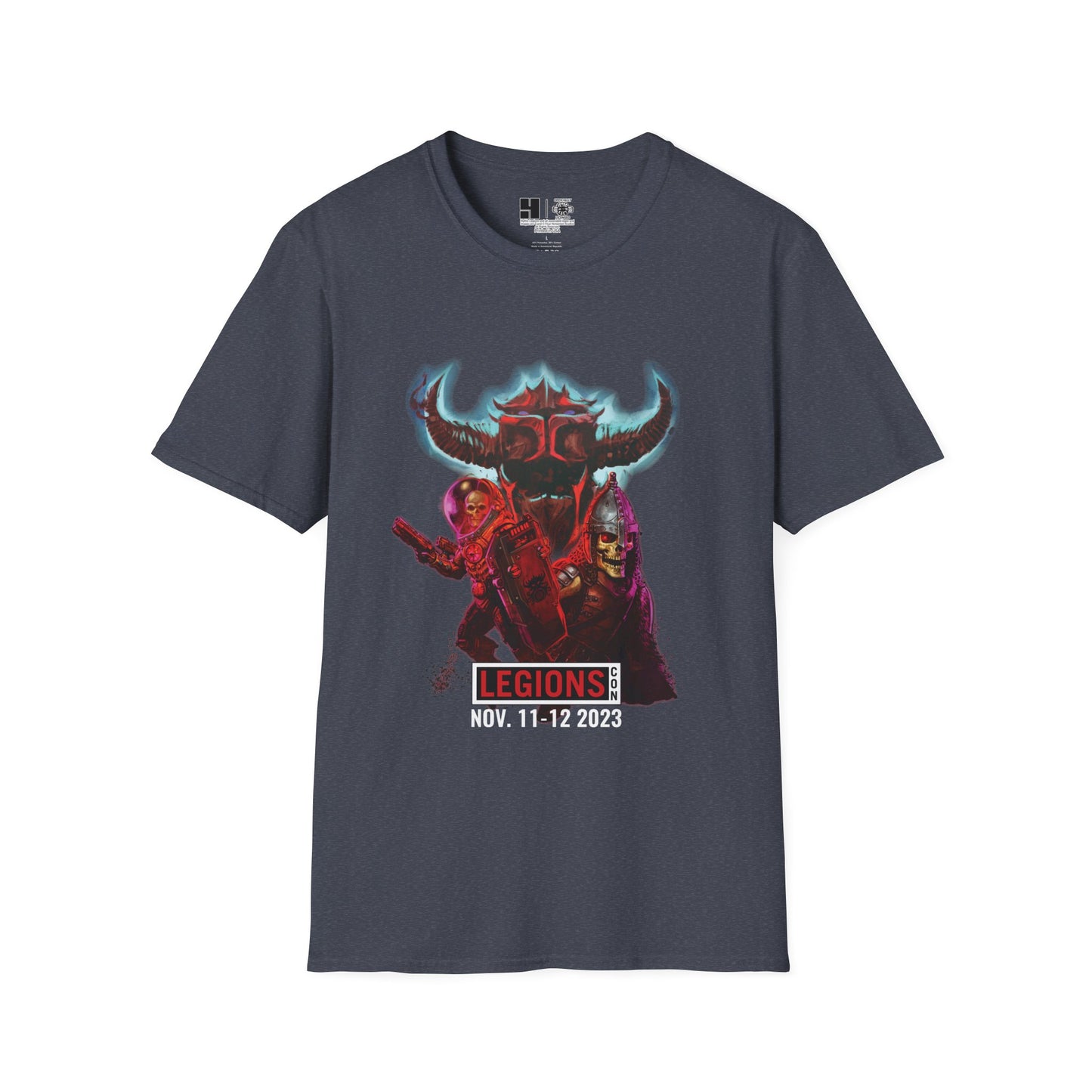 Wal-torr the Mad & Vorgus | LegionsCon | Cosmic & Mythic Legions | Soft T-Shirt