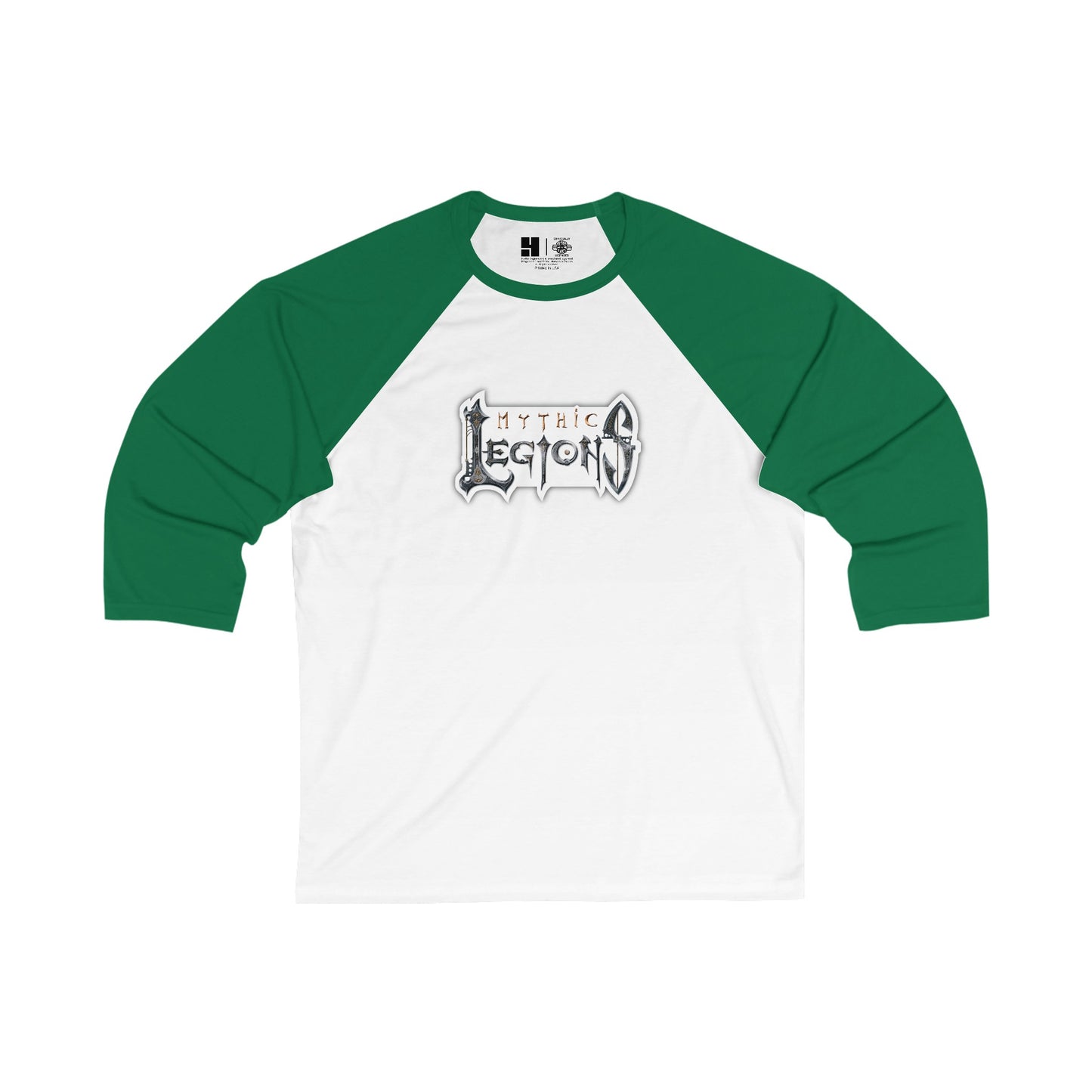 Mythic Legions OG Logo | 3\4 Sleeve Baseball T-Shirt