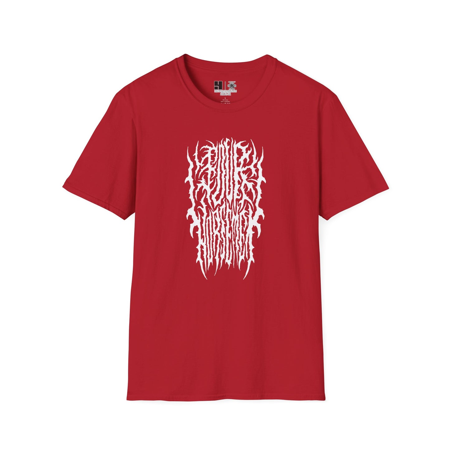 4H Metal Logo White | Mythic Legions | Soft T-Shirt