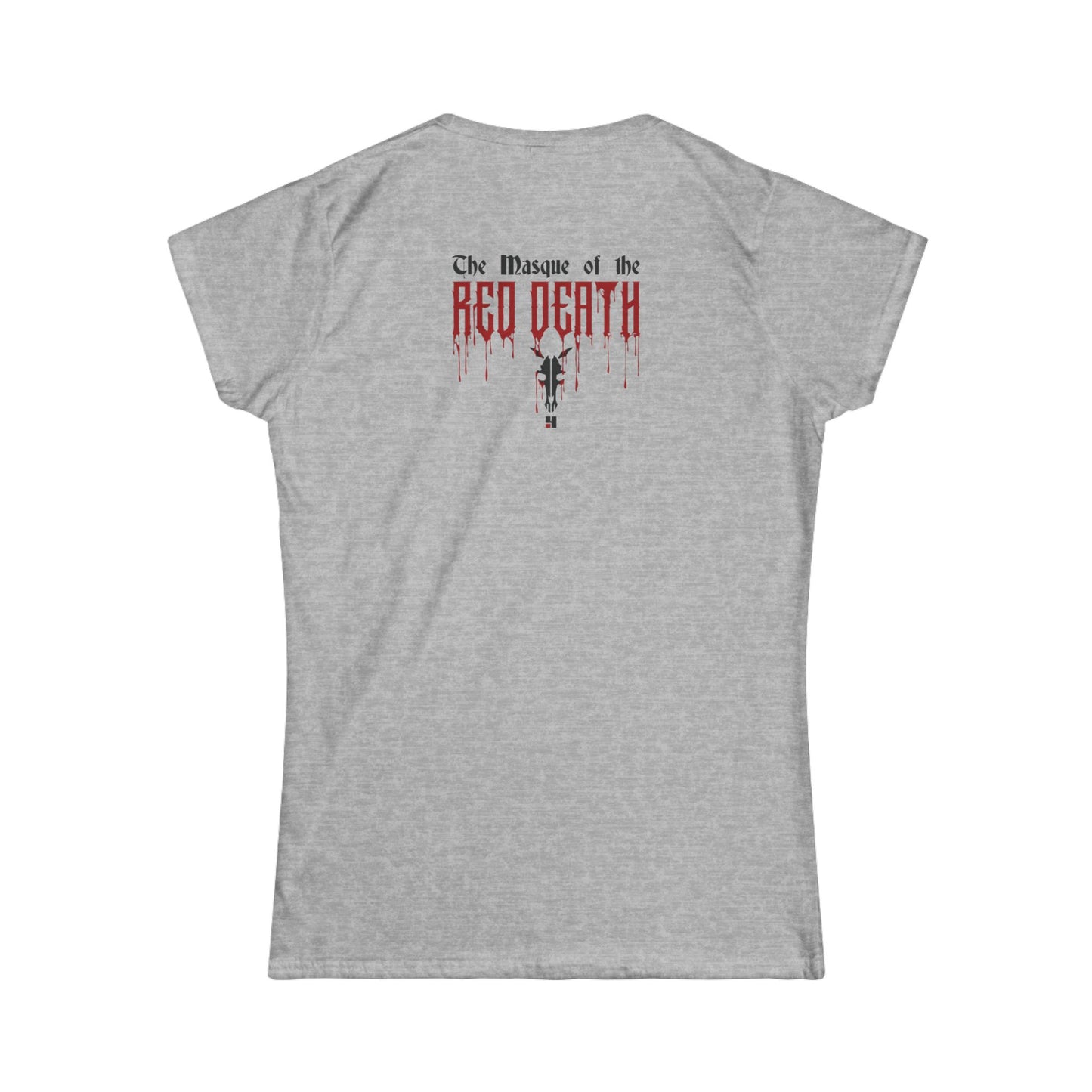 Masque of the Red Death, The | Black/Red | Figura Obscura | Women's T-Shirt