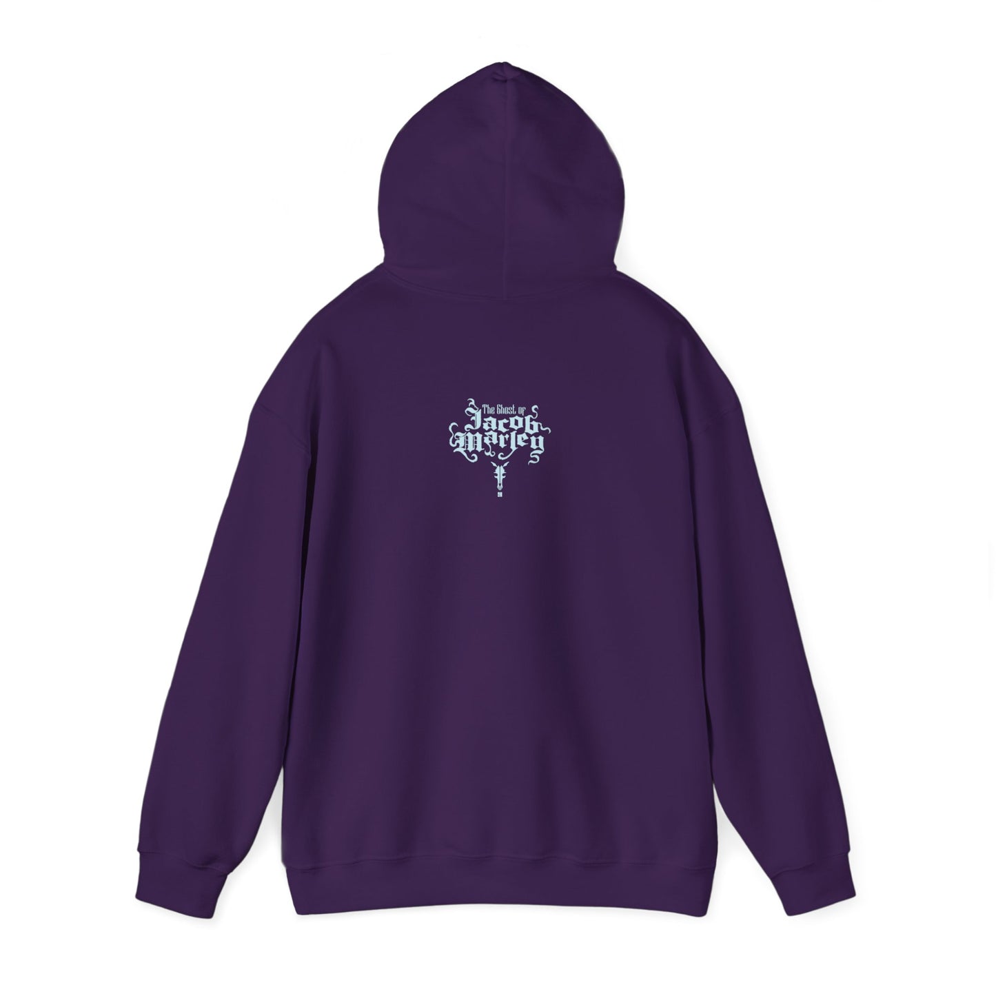 Jacob Marley | Blue/White | Figura Obscura | Pullover Hoodie