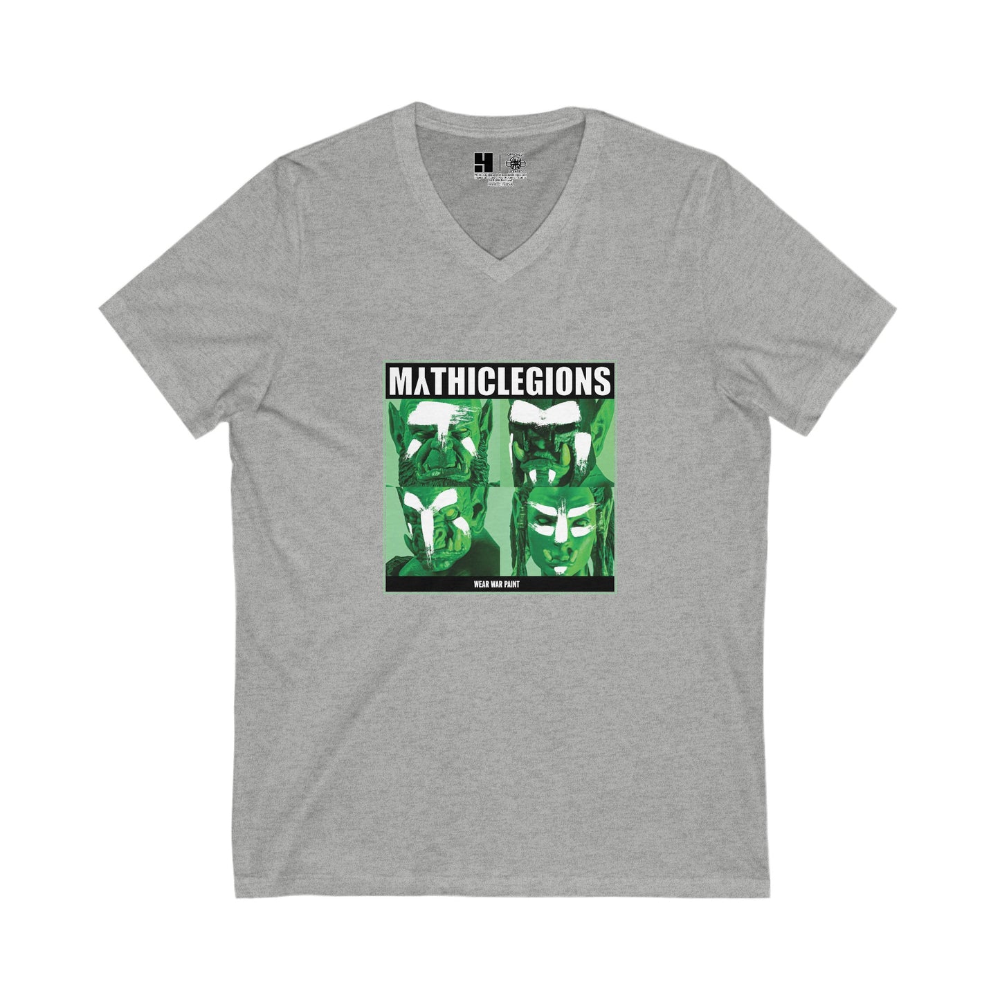 Wear War Paint | Album Homage | Mythic Legions | V-Neck T-Shirt