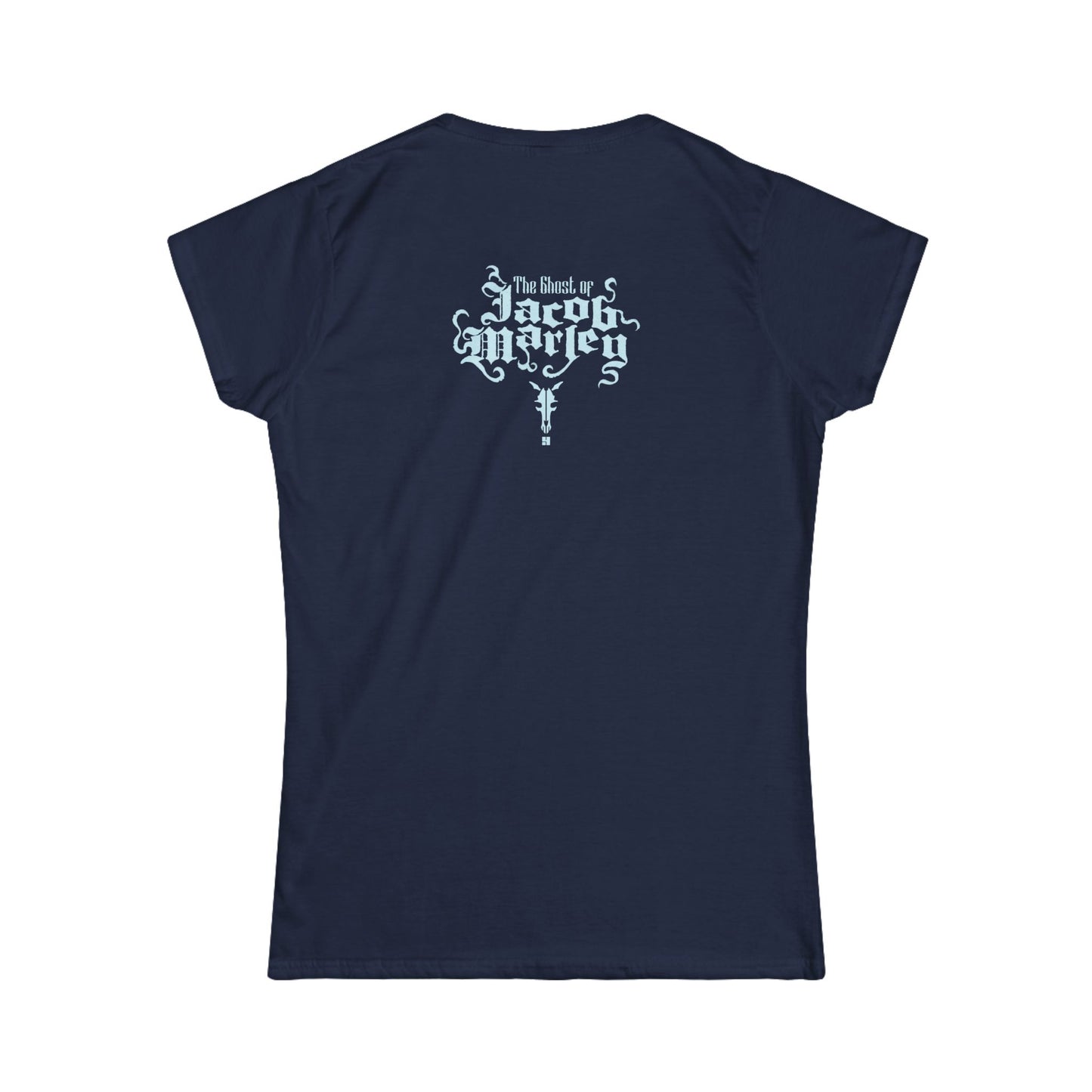 Jacob Marley | Blue/White | Figura Obscura | Women's T-Shirt