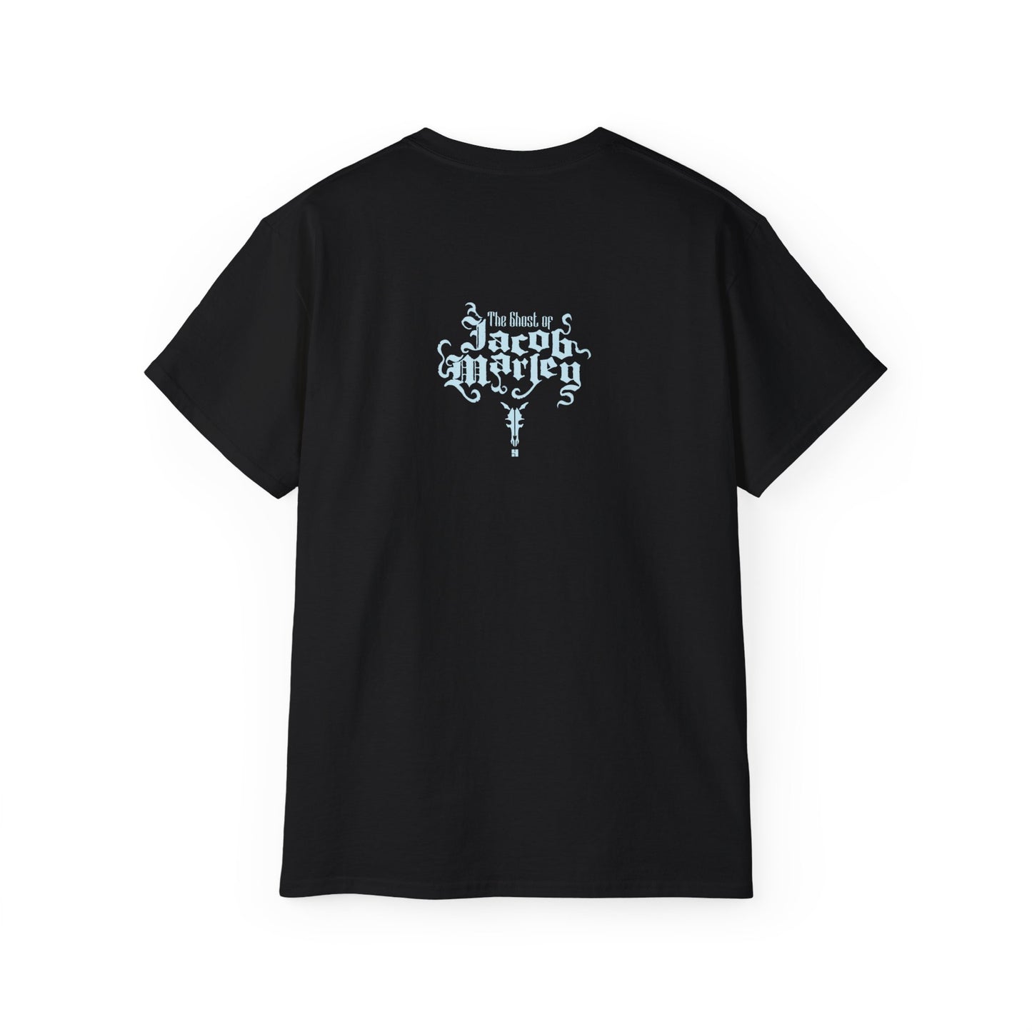 Jacob Marley | Blue/White | Figura Obscura | Standardi T-Shirt