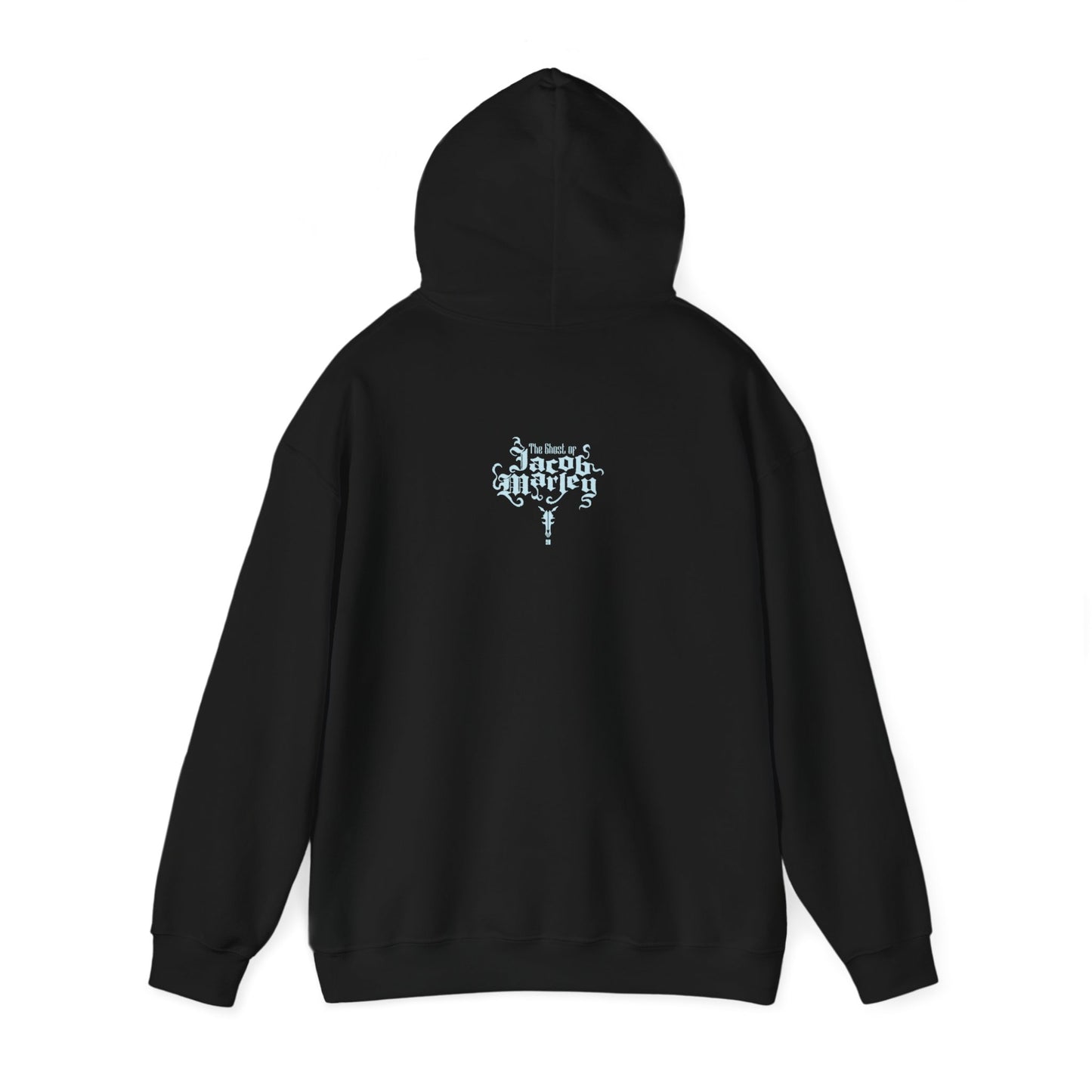 Jacob Marley | Blue/White | Figura Obscura | Pullover Hoodie