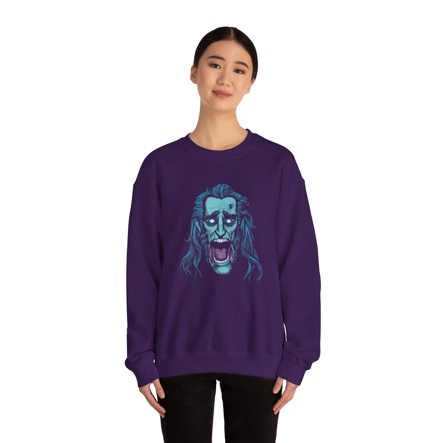 Jacob Marley | Blue/White | Figura Obscura | Sweatshirt
