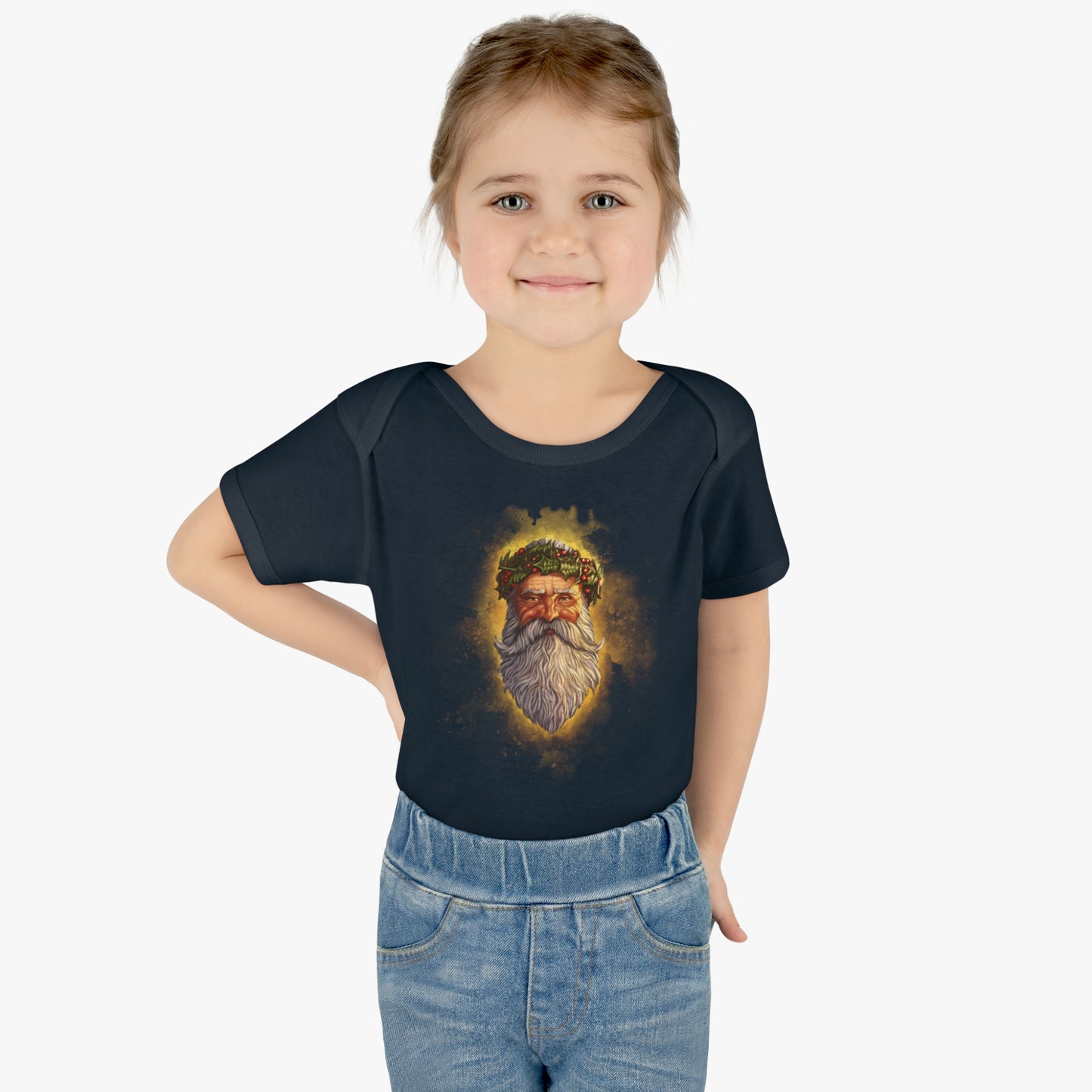 Father Christmas v2 | Figura Obscura | Baby Bodysuit