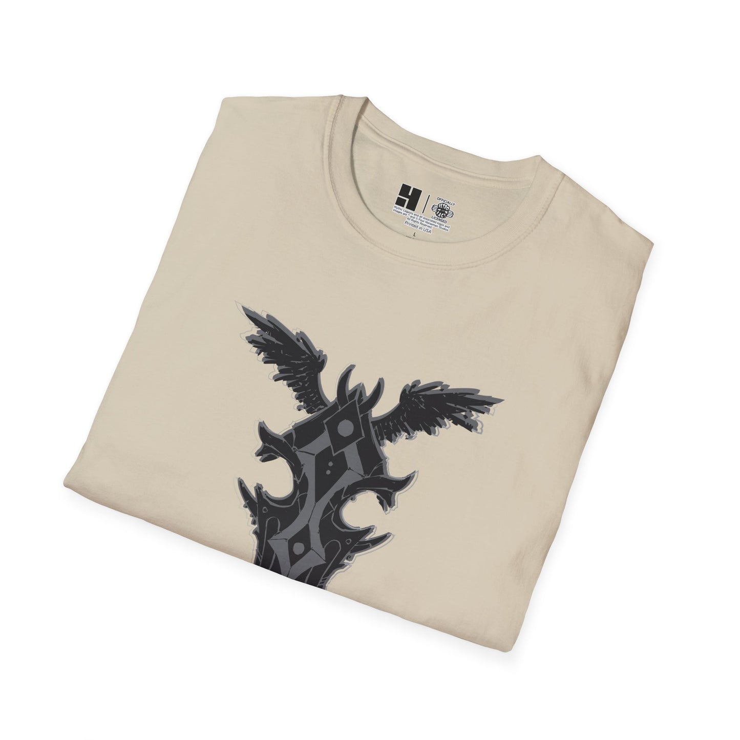 4H | Wing | Skull Logo | w_ Logo | Mythic Legions | Soft T-Shirt
