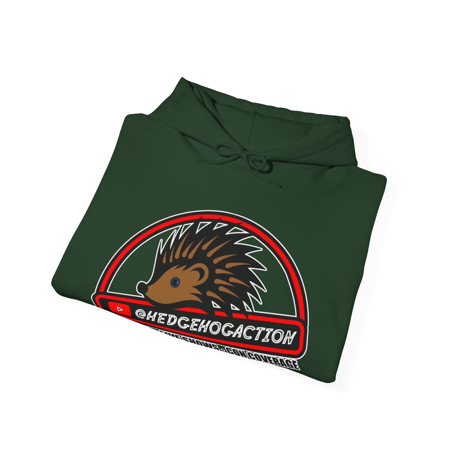 Hedgehog Action Logo | Mythic Legions | Fan Art | Pullover Hooodie