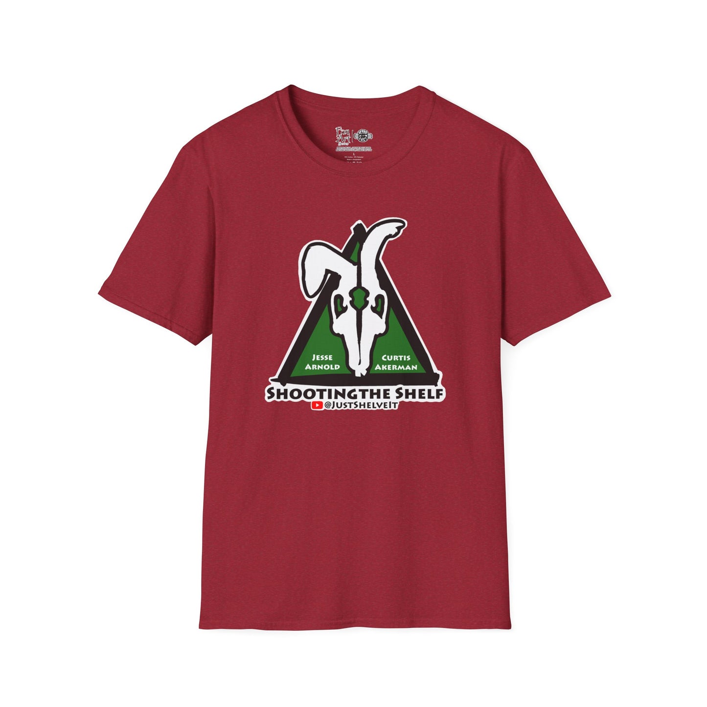 Shooting the Shelf Logo | Mythic Legions | Fan Art | Soft T-Shirt