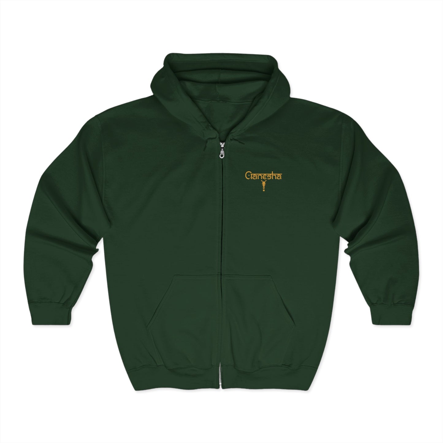 Ganesha | Figura Obscura | Full Zip Hoodie