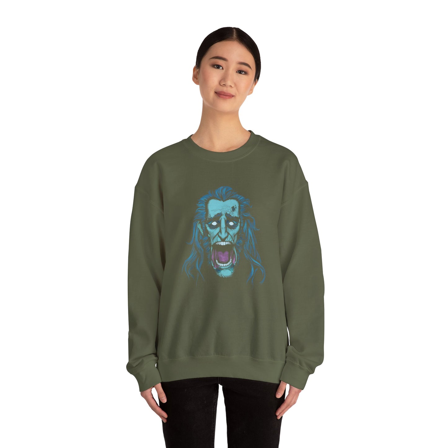 Jacob Marley | Blue/White | Figura Obscura | Sweatshirt