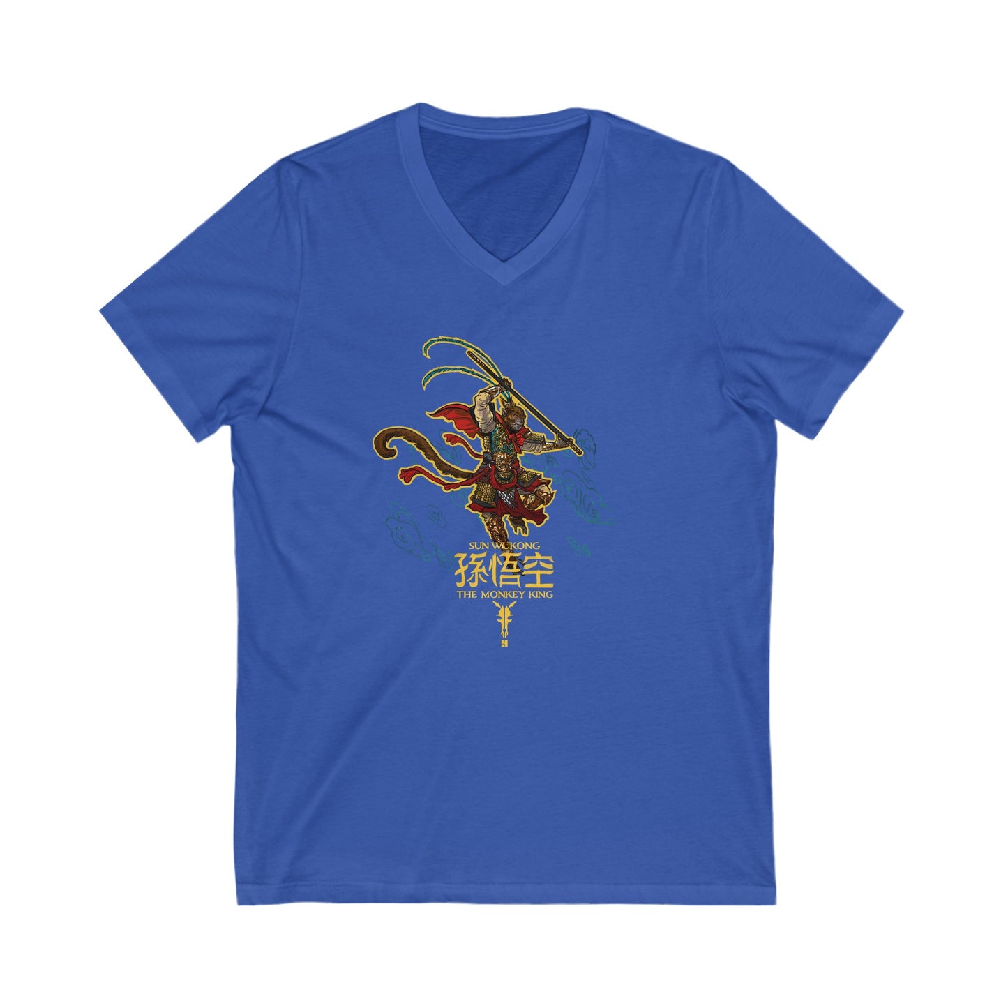 Monkey King, The v1 | Figura Obscura | V-Neck T-Shirt