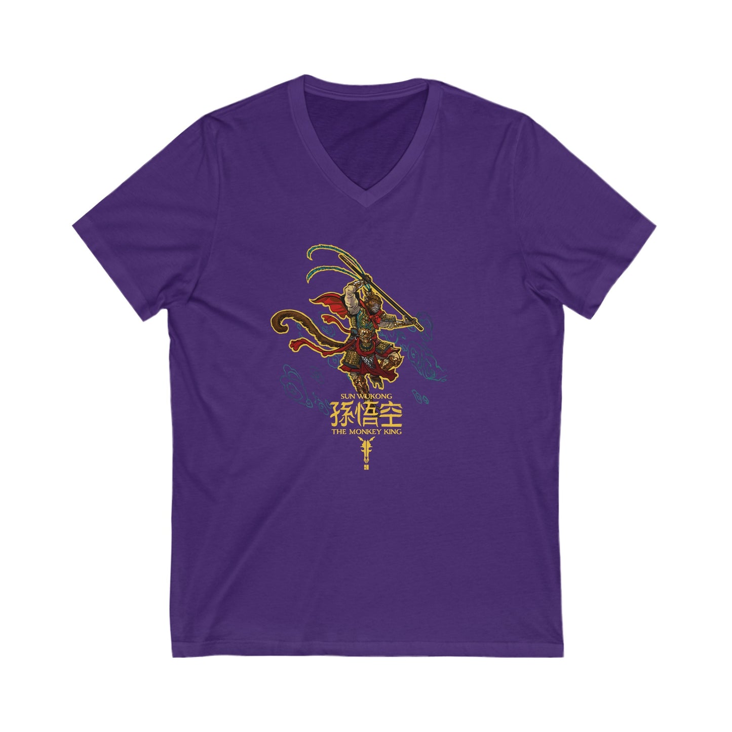 Monkey King, The v1 | Figura Obscura | V-Neck T-Shirt