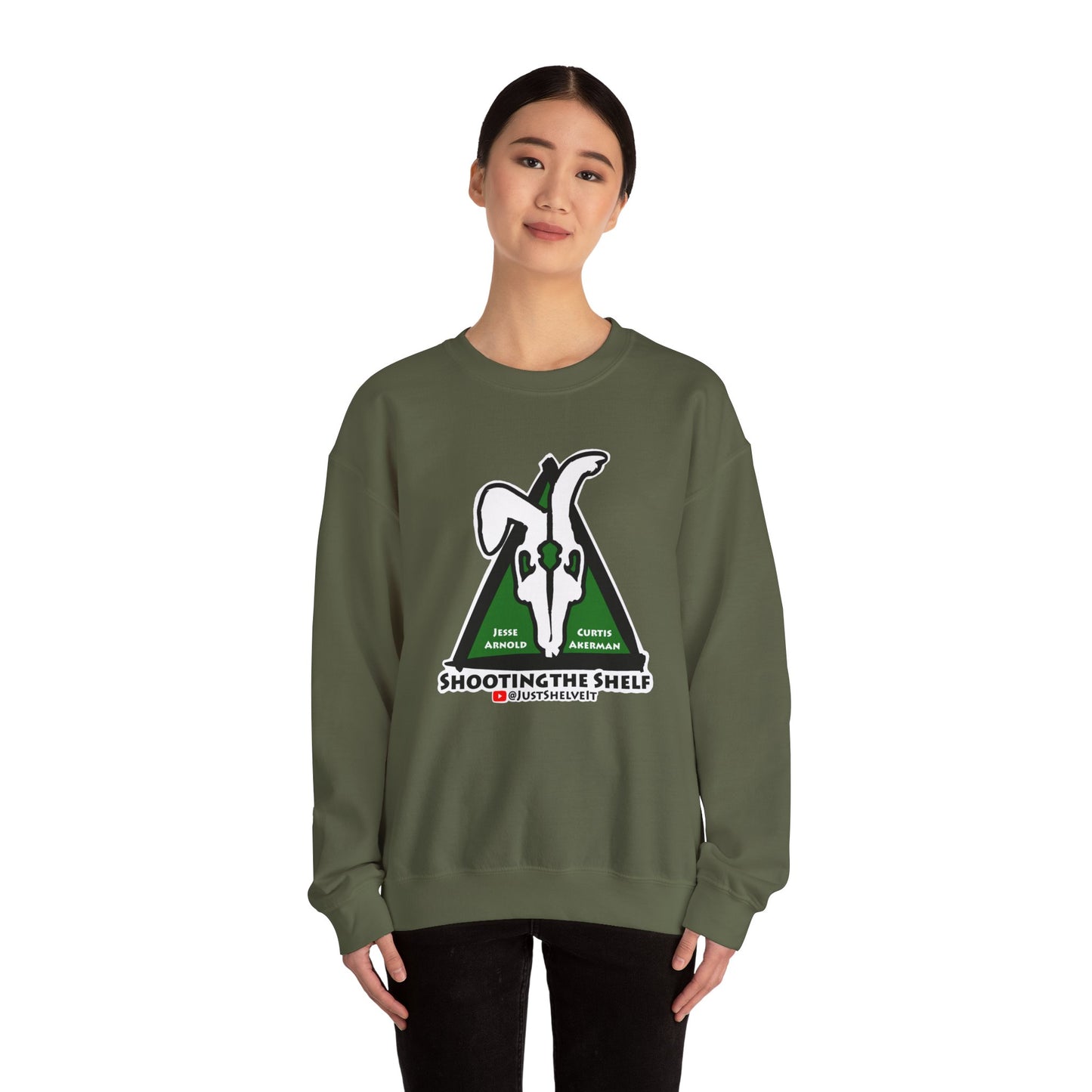 Shooting the Shelf Logo | Mythic Legions | Fan Art | Sweatshirt