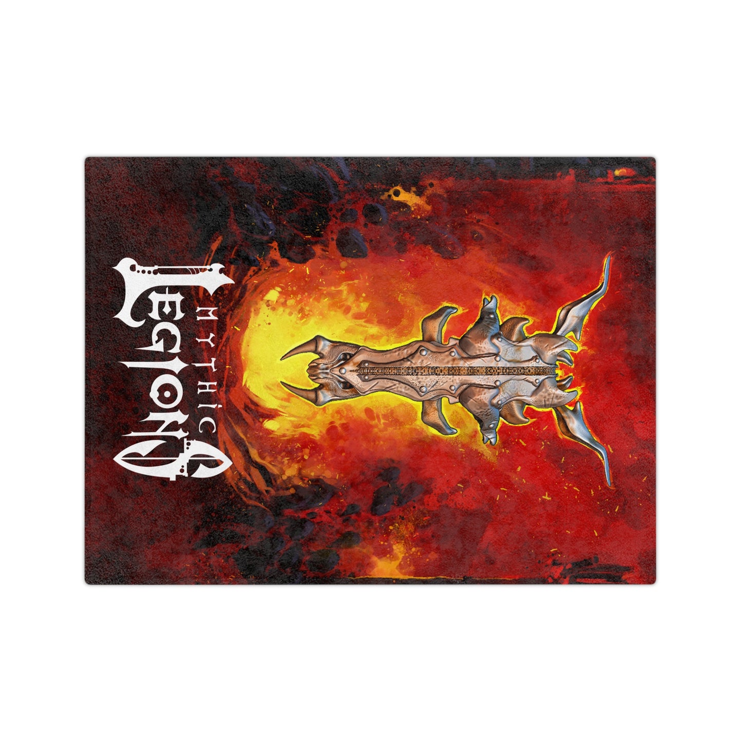 Equaddron Box Art | Mythic Legions | Velveteen Microfiber Blanket