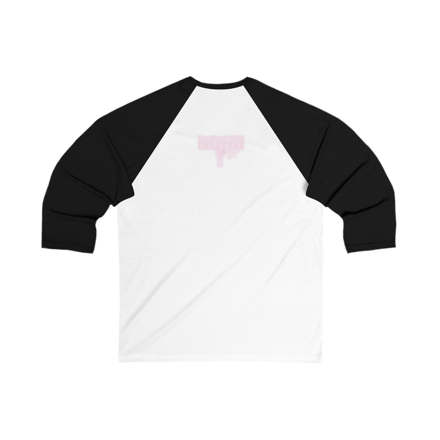 Frankenstein's Creature | Figura Obscura | 3\4 Sleeve Baseball T-Shirt