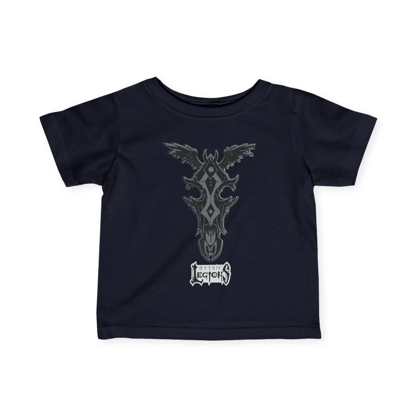 4H | Wing | Skull Logo | w_ Logo | Mythic Legions | Infant T-Shirt