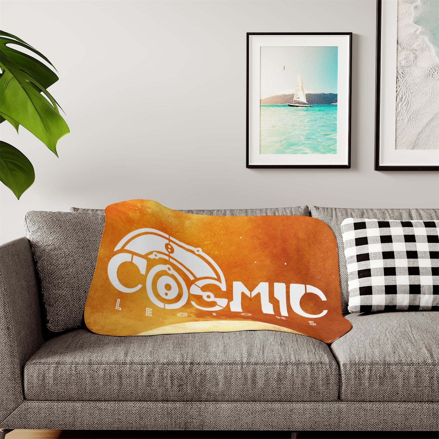 Cosmic Legions Logo v1 | Sherpa Blanket