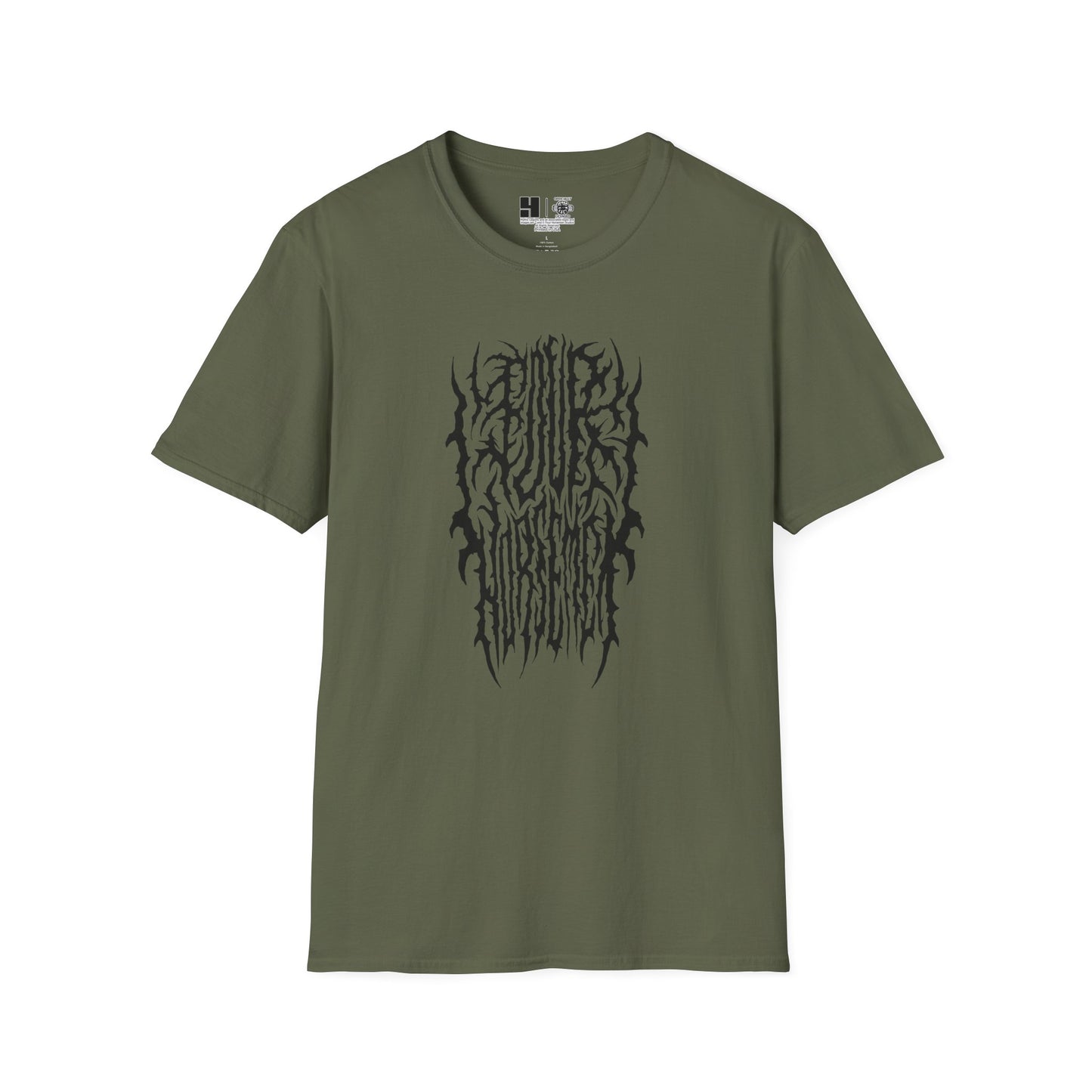 4H Metal Logo Black | Mythic Legions | Soft T-Shirt