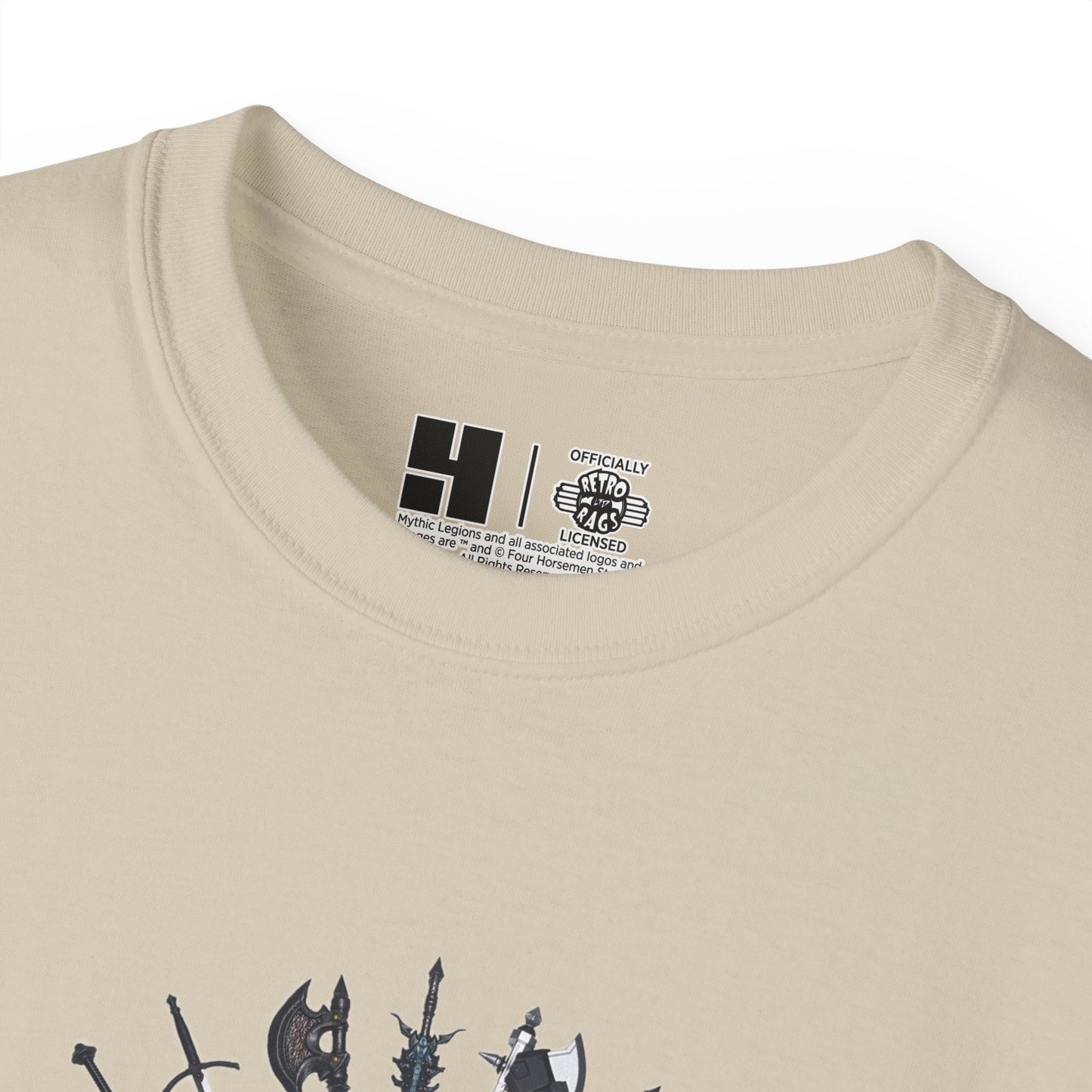 Mythic Legions Logo w/ Weapons | Standard T-Shirt