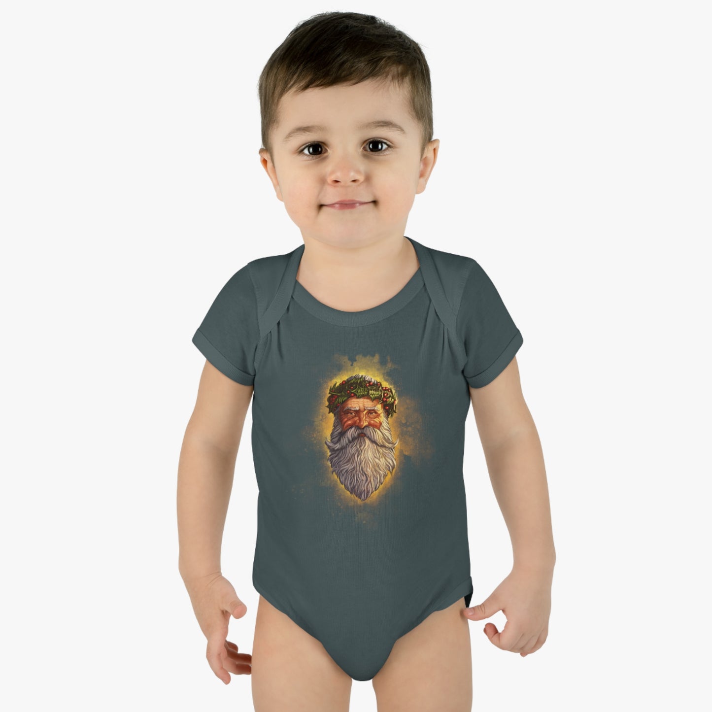 Father Christmas v2 | Figura Obscura | Baby Bodysuit