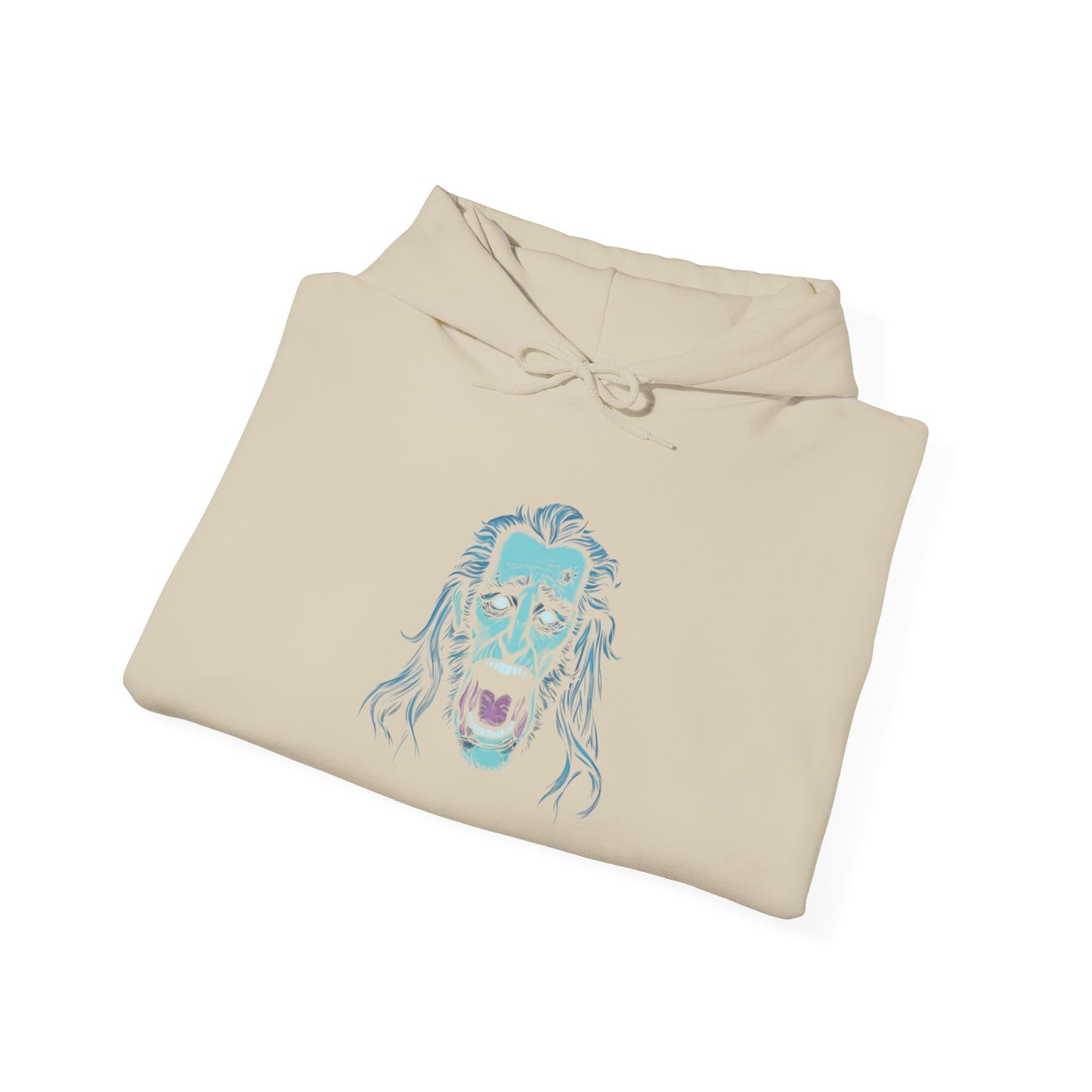 Jacob Marley | Blue/White | Figura Obscura | Pullover Hoodie