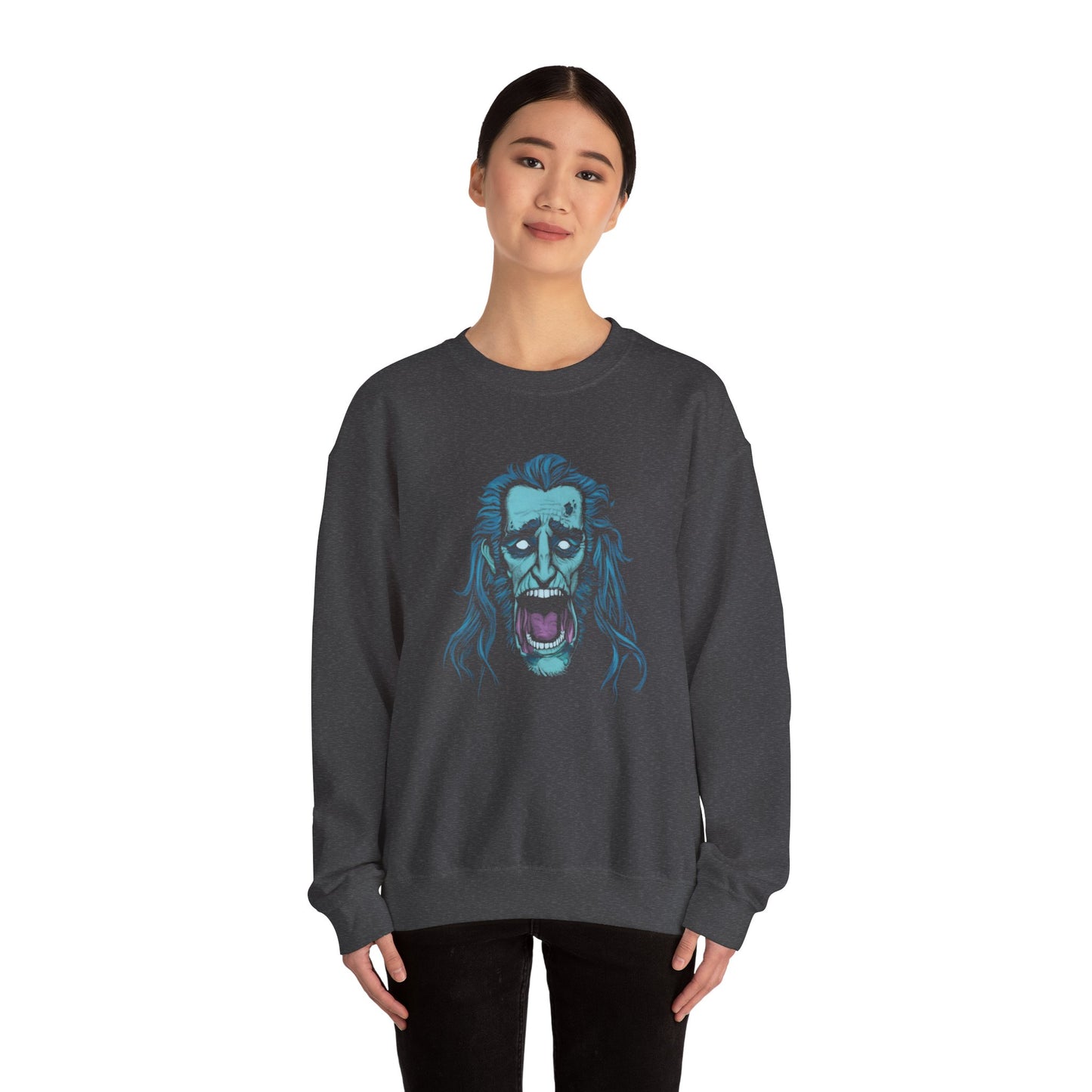 Jacob Marley | Blue/White | Figura Obscura | Sweatshirt