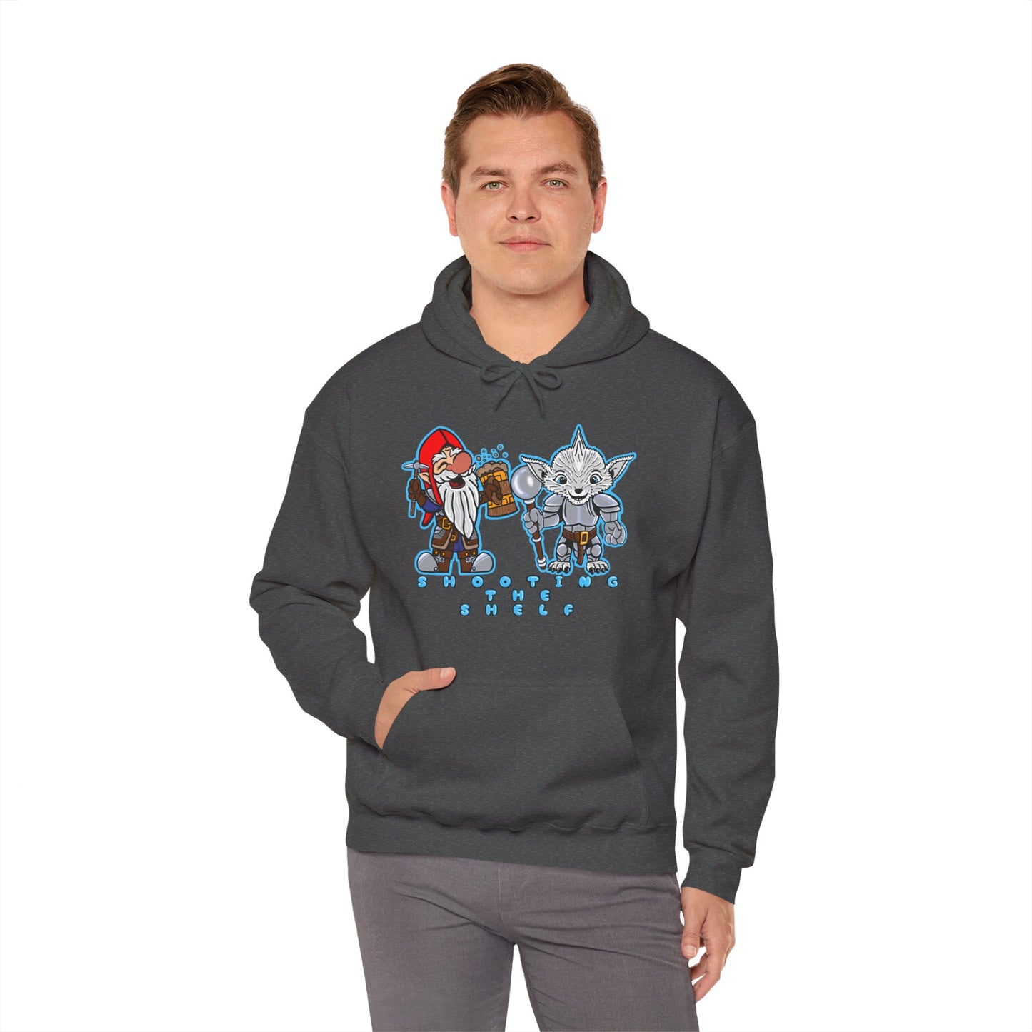 Shooting the Shelf | Mythic Legions | Fan Art | Pullover Hooodie