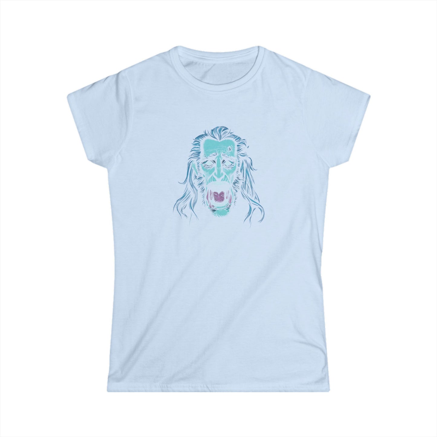 Jacob Marley | Blue/White | Figura Obscura | Women's T-Shirt