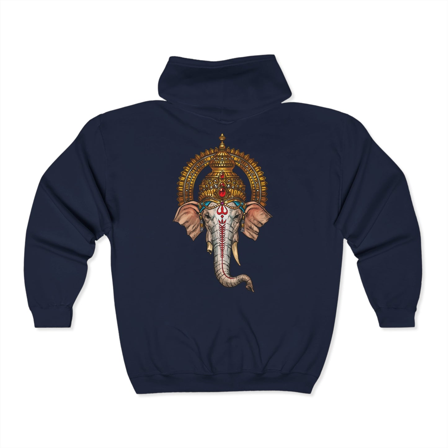 Ganesha | Figura Obscura | Full Zip Hoodie