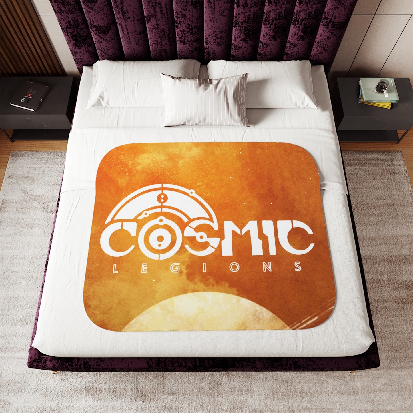 Cosmic Legions Logo v1 | Sherpa Blanket