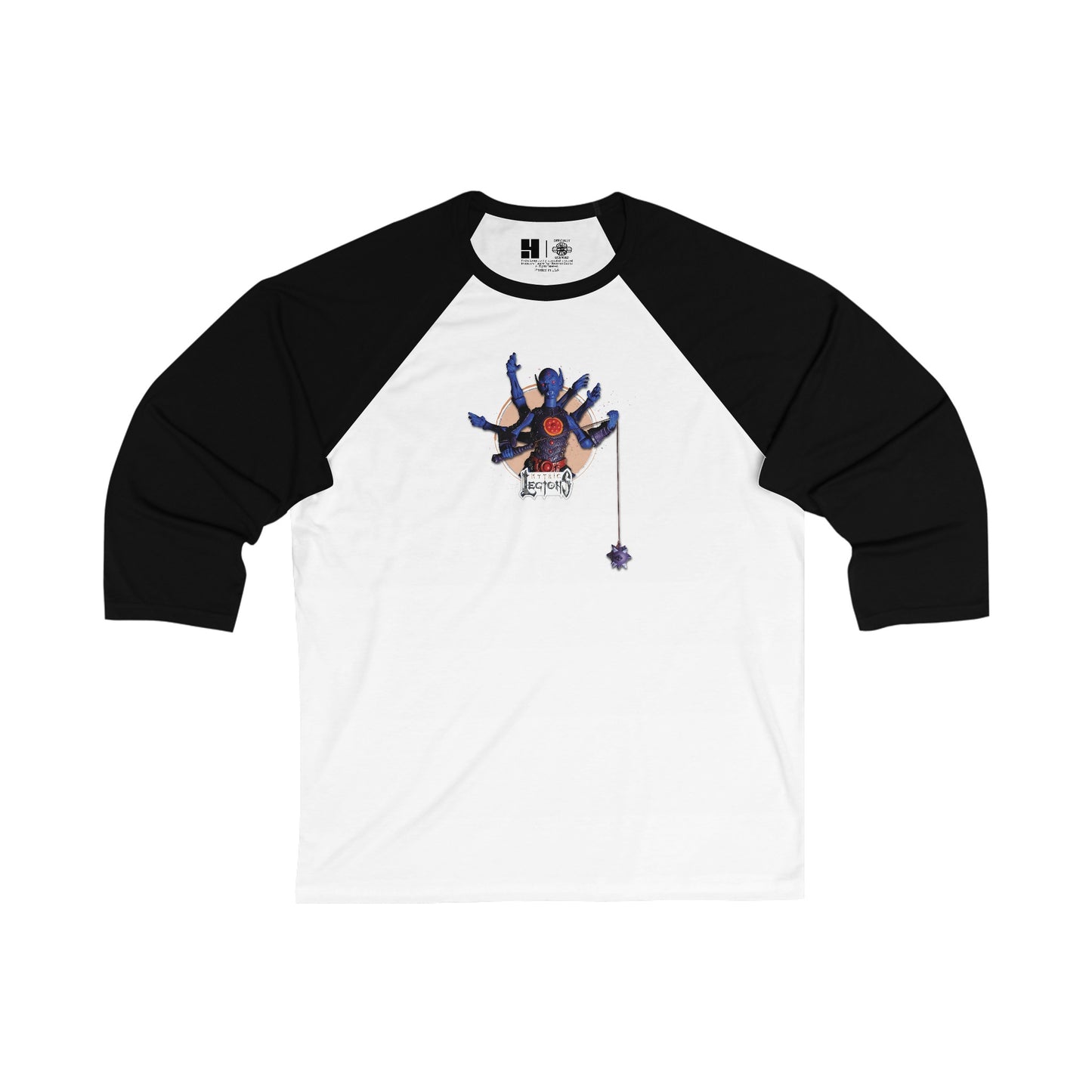 Okeaetos | Mythic Legions | 3\4 Sleeve Baseball T-Shirt