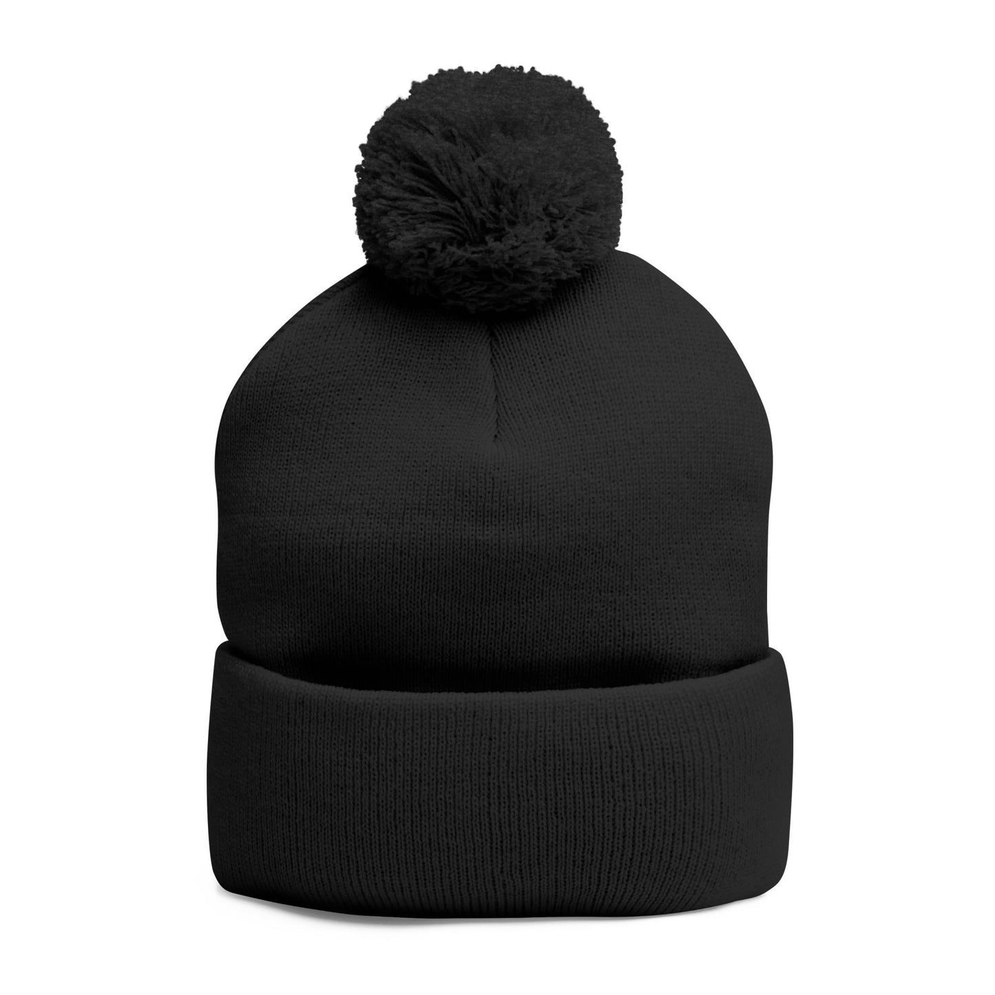 Embroidered Pom-Pom Knit Beanie | Mythic Legions OG Logo