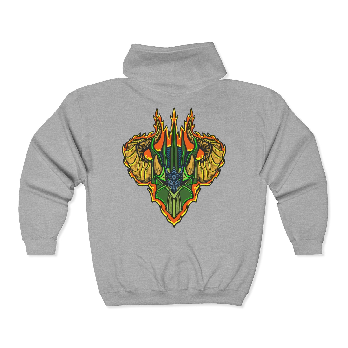 Sir Benegarr | Mythic Legions | Fan Art | Full Zip Hoodie