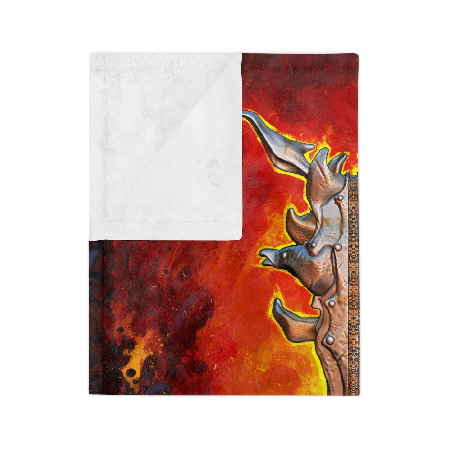 Equaddron Box Art | Mythic Legions | Velveteen Microfiber Blanket