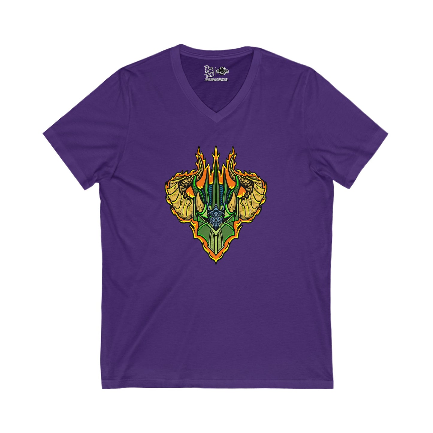 Sir Benegarr | Mythic Legions | Fan Art | V-Neck T-Shirt